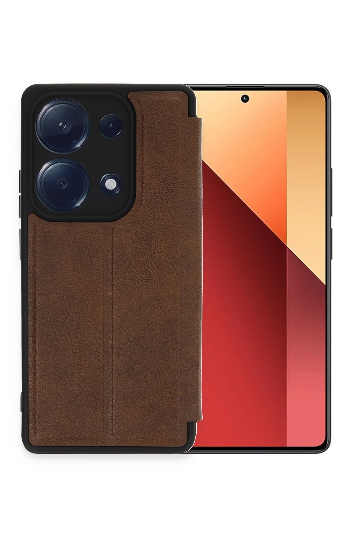 Newface Xiaomi Poco M6 Pro 4G Kılıf First Silikon - Kırmızı