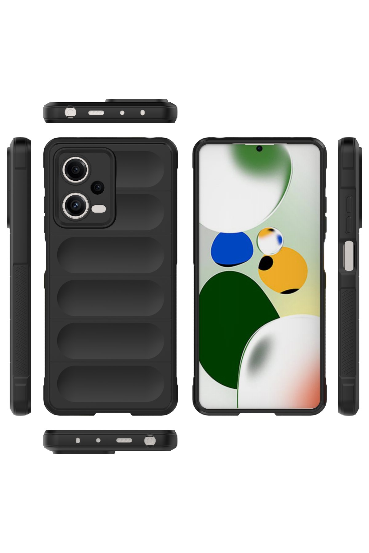 Newface Xiaomi Poco X5 5G Kılıf First Silikon - Siyah