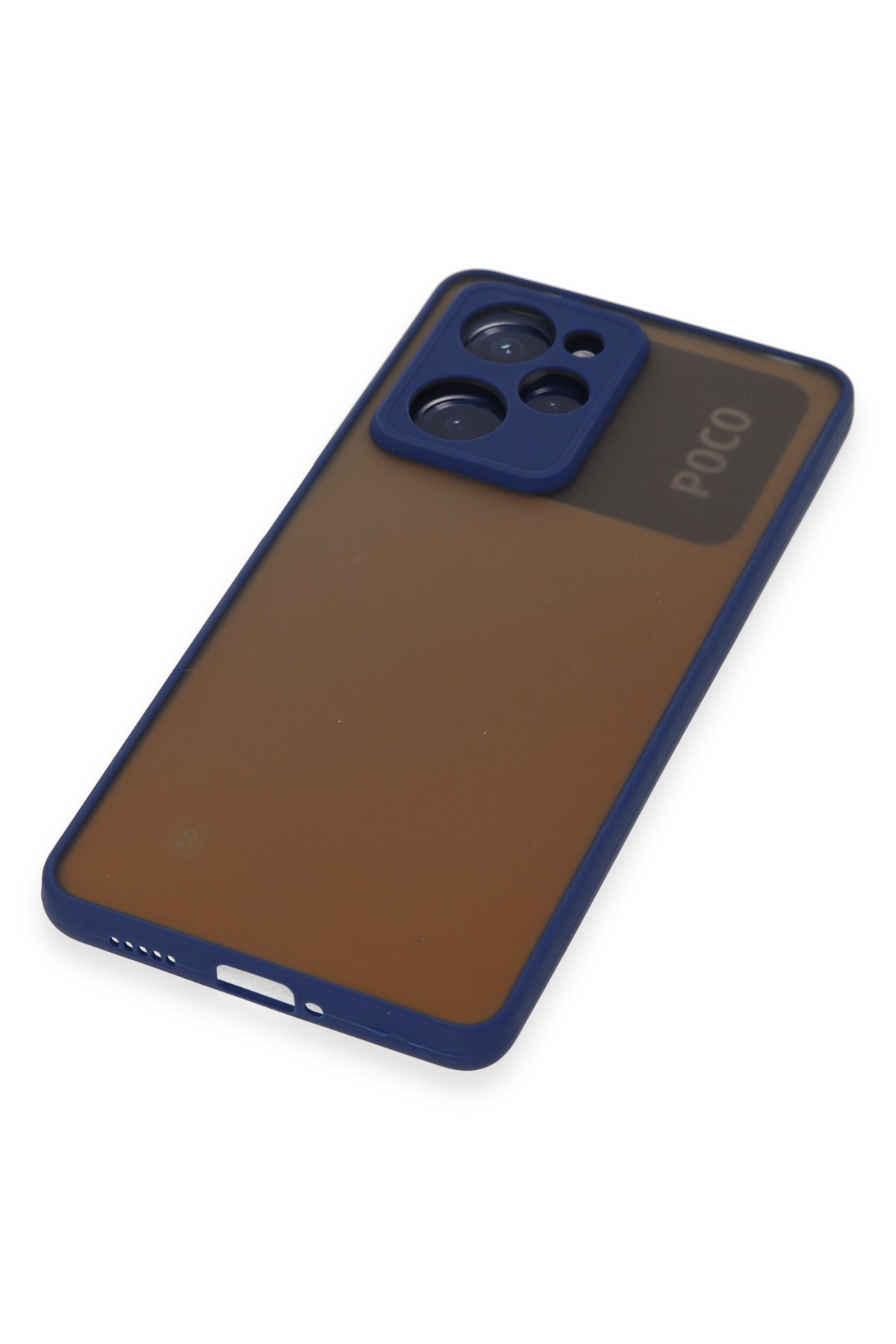 Newface Xiaomi Poco X5 Pro 5G Kılıf Nano içi Kadife Silikon - Mavi