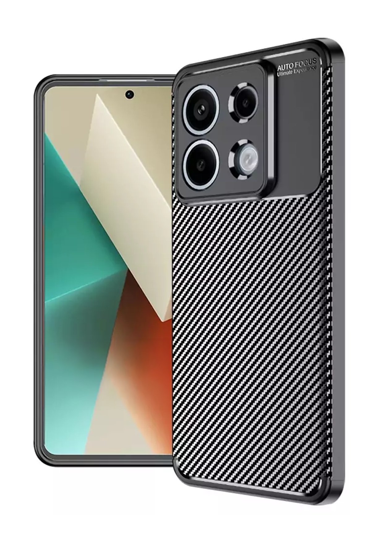 Newface Xiaomi Poco X6 Kılıf Reflexion Desenli Kapak - Desen 7