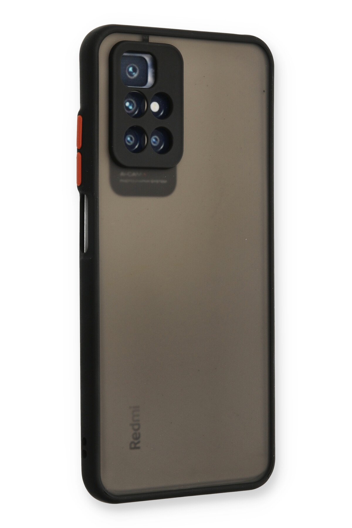 Newface Xiaomi Redmi 10 2022 Kılıf Pars Lens Yüzüklü Silikon - Yeşil