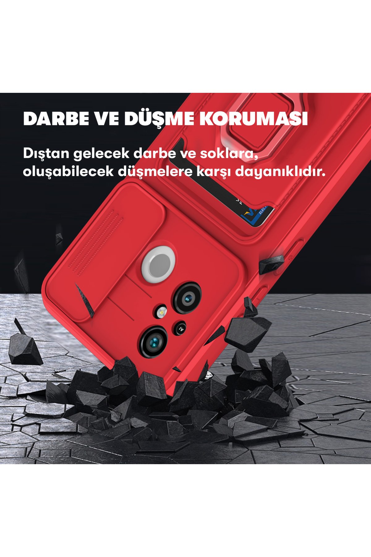 Newface Xiaomi Redmi 12C Kılıf Mirror Desenli Kapak - Mirror - 4