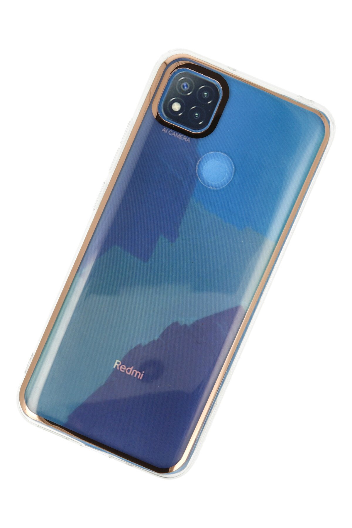 Newface Xiaomi Redmi 9C Kılıf Montreal Yüzüklü Silikon Kapak - Kırmızı