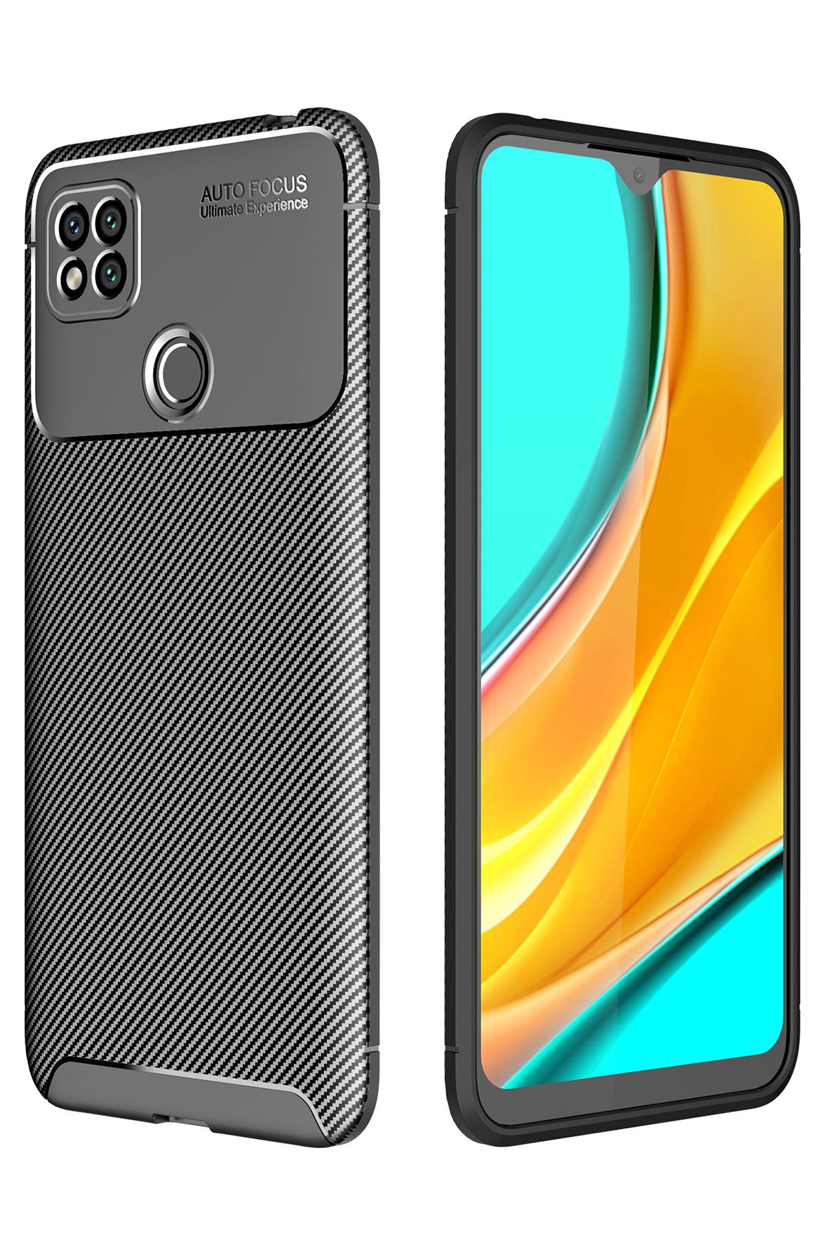 Newface Xiaomi Redmi 9C Kılıf Loop Deri Silikon - Yeşil