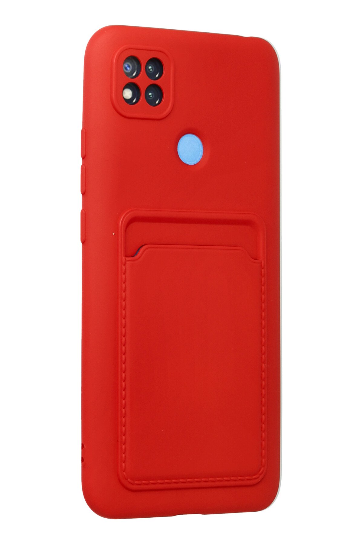 Newface Xiaomi Redmi 9C Kılıf Mega Standlı Silikon - Lila