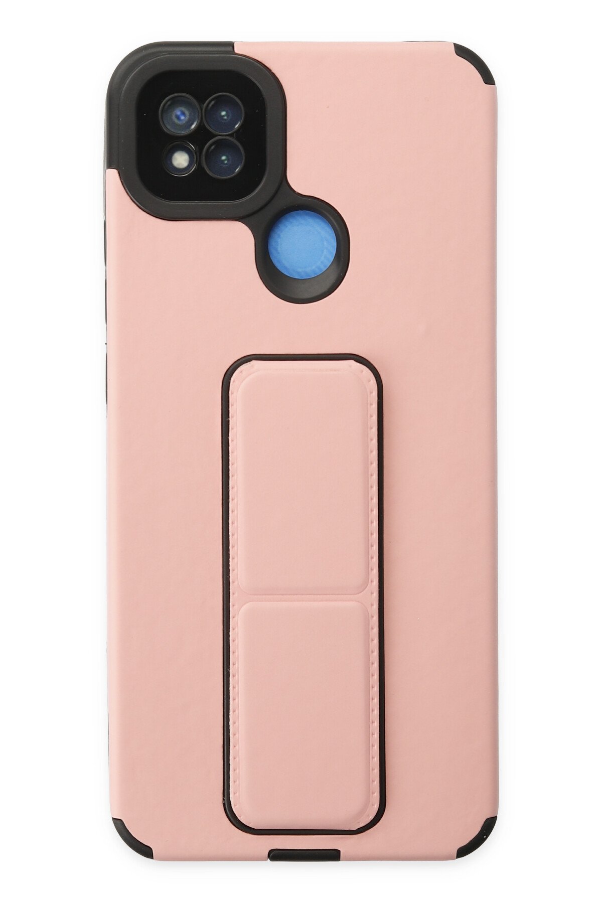 Newface Xiaomi Redmi 9C Kılıf Platin Silikon - Kırmızı