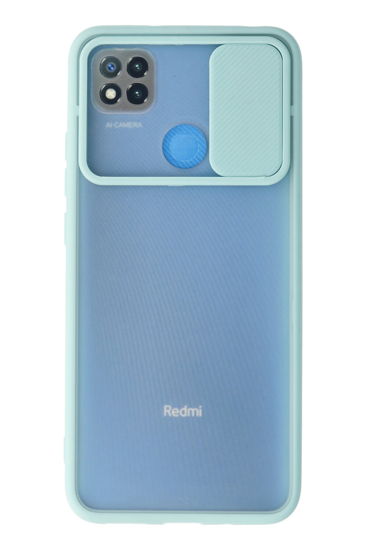 Newface Xiaomi Redmi 9C Kılıf Mega Standlı Silikon - Siyah