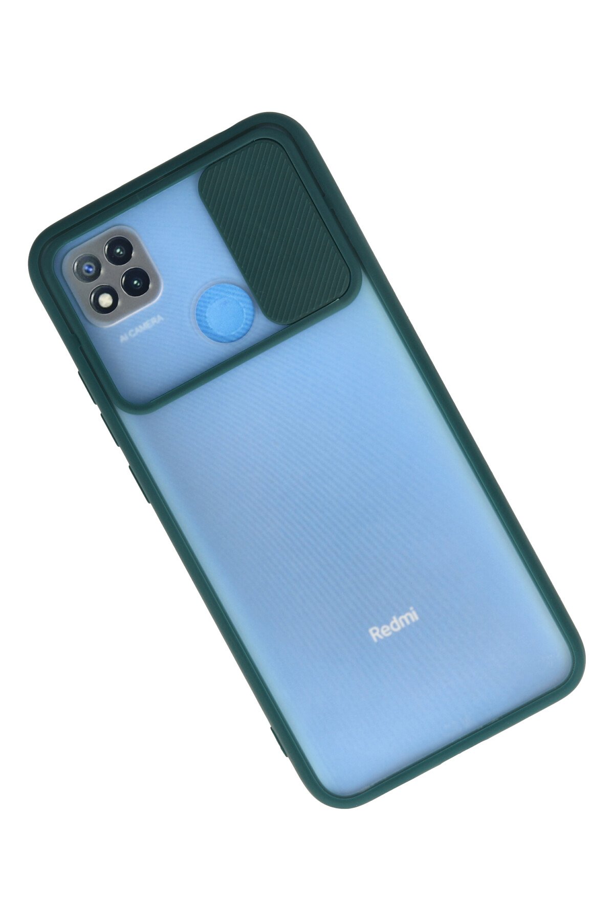 Newface Xiaomi Redmi 9C Kılıf Auto Focus Kapak - Siyah