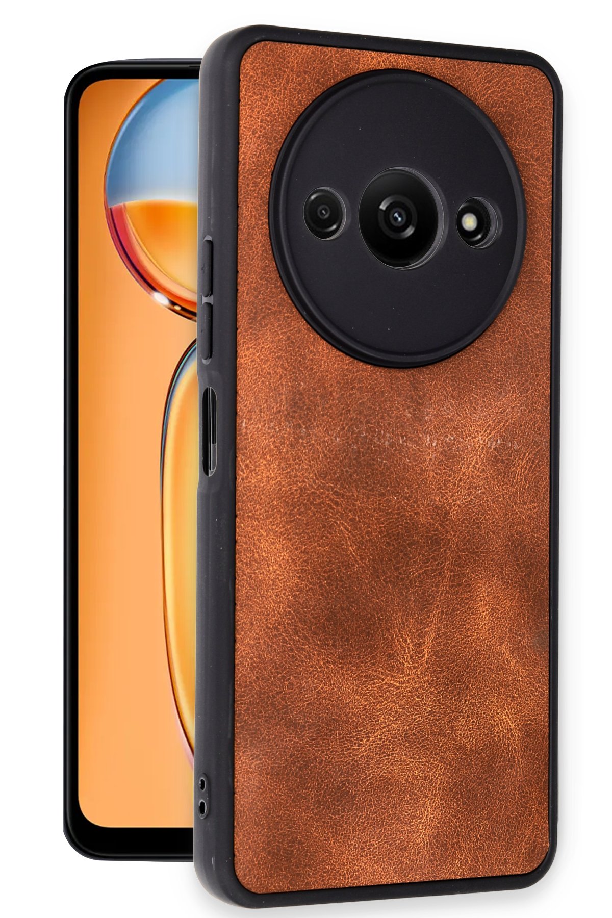 Newface Xiaomi Redmi A3 4G Kılıf Flip Cover - Kırmızı