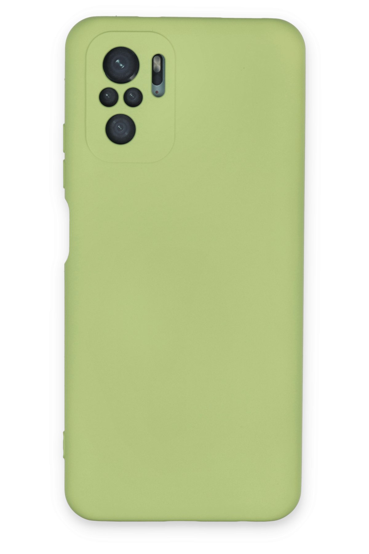 Newface Xiaomi Redmi Note 10 Kılıf Volet Silikon - Siyah