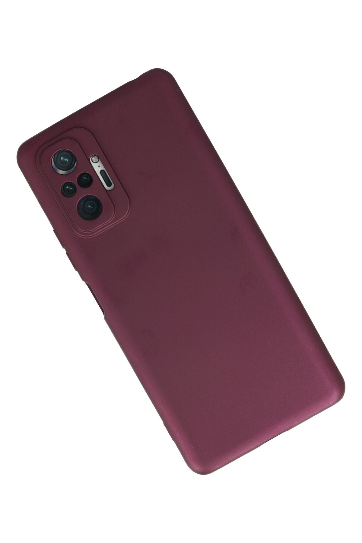 Newface Xiaomi Redmi Note 10 Pro Kılıf Zegna Yüzüklü Silikon Kapak - Rose