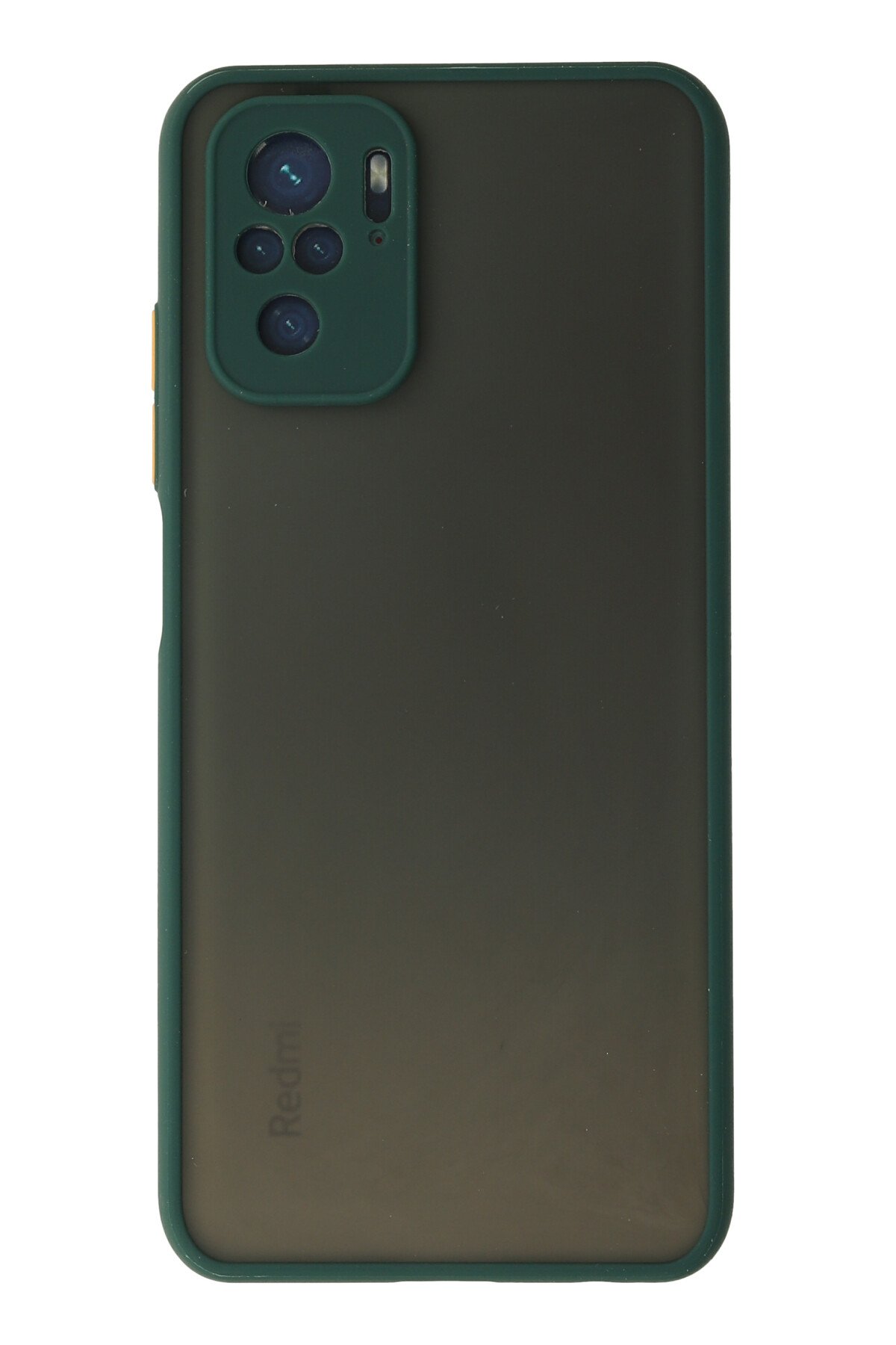 Newface Xiaomi Redmi Note 10S Kılıf Razer Lensli Silikon - Yeşil