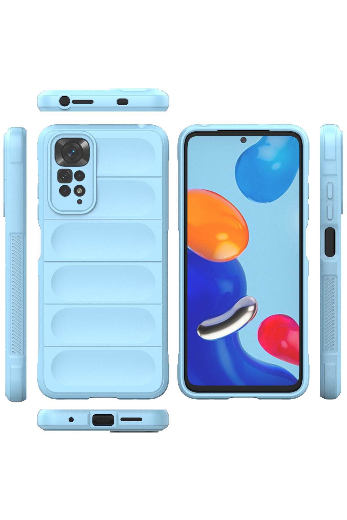 Newface Xiaomi Redmi Note 11 Kılıf Estoril Desenli Kapak - Estoril - 4