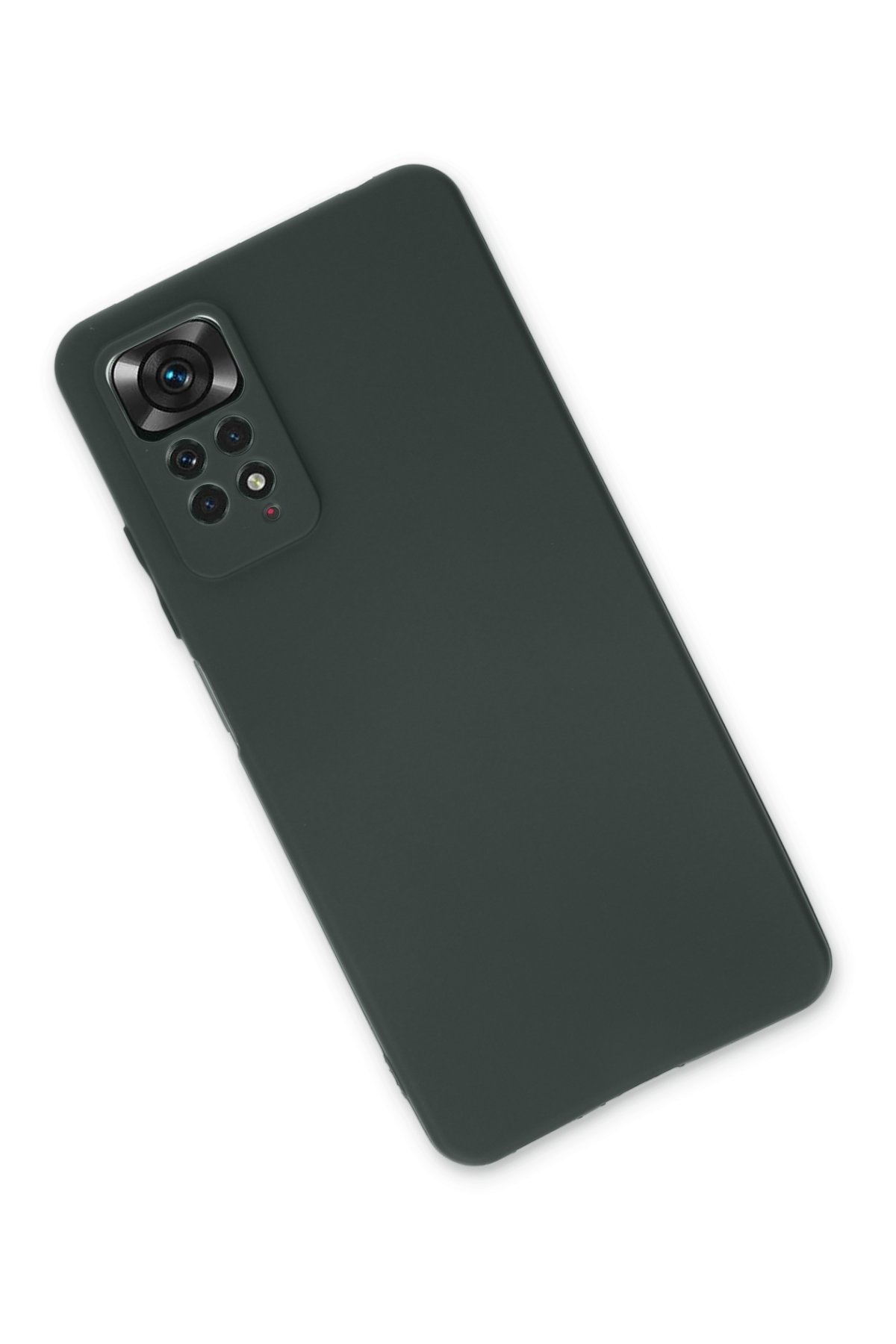 Newface Xiaomi Redmi Note 11 Pro Kılıf Nano içi Kadife Silikon - Turuncu