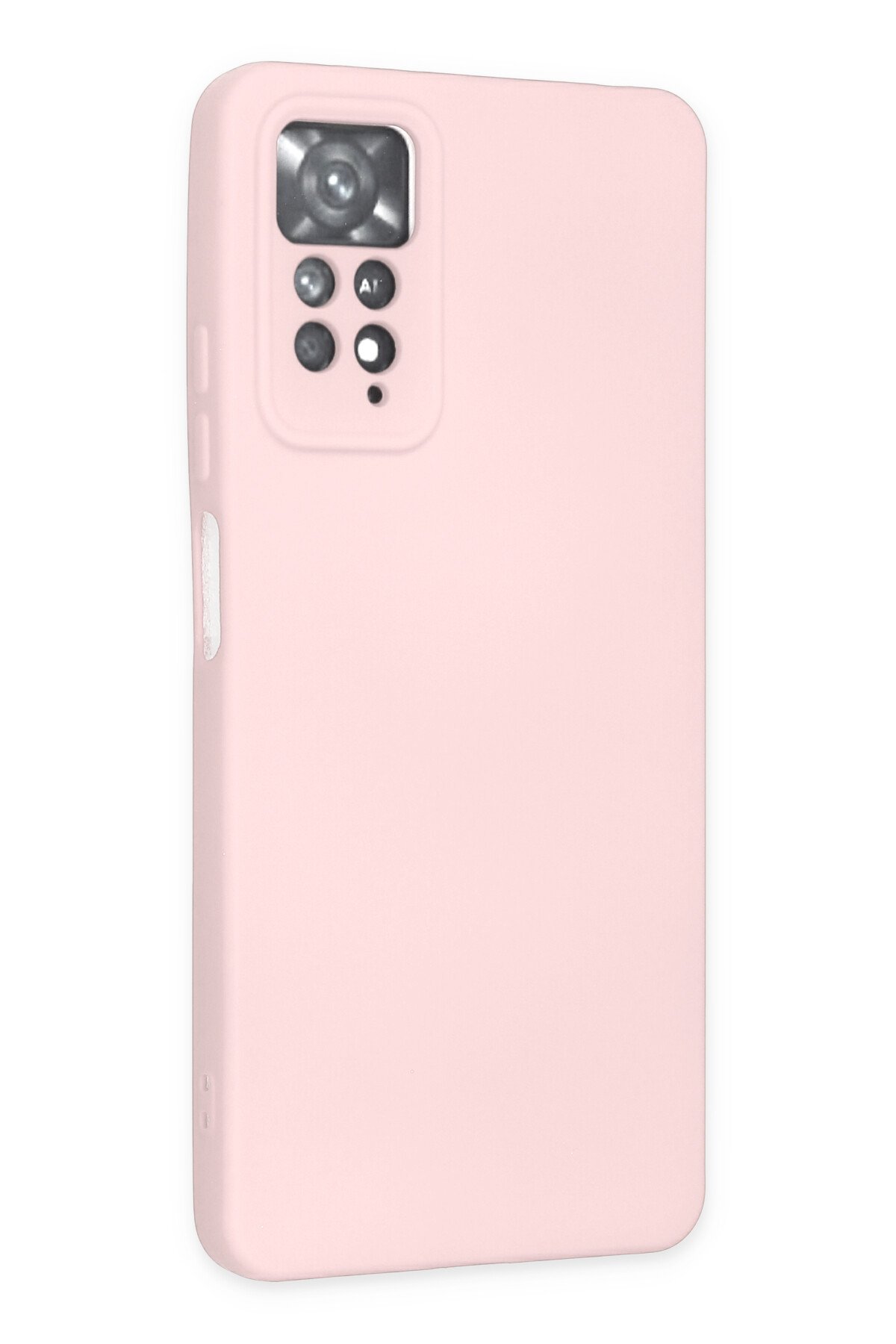 Newface Xiaomi Redmi Note 11 Pro Kılıf Zuma Kartvizitli Yüzüklü Silikon - Pembe