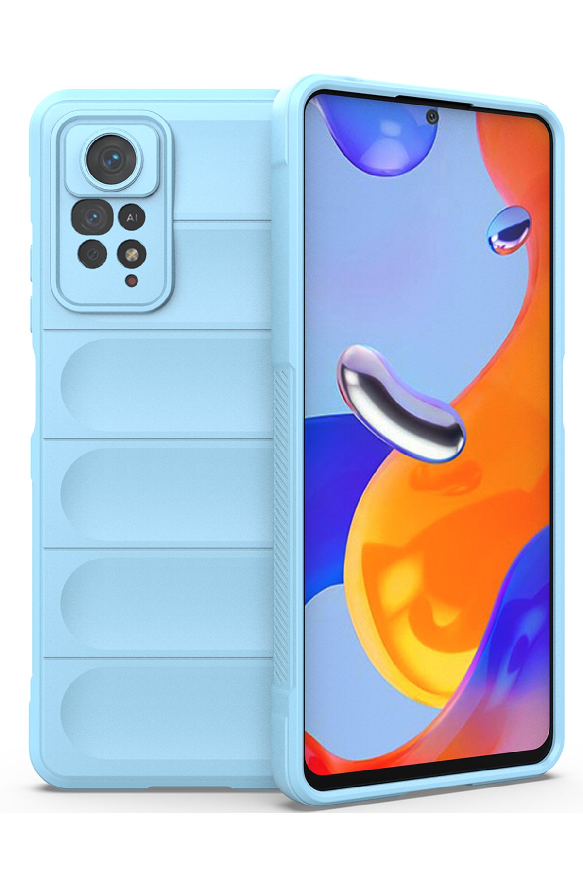 Newface Xiaomi Redmi Note 12 Pro 4G Kılıf Aras Deri Kapak - Taba