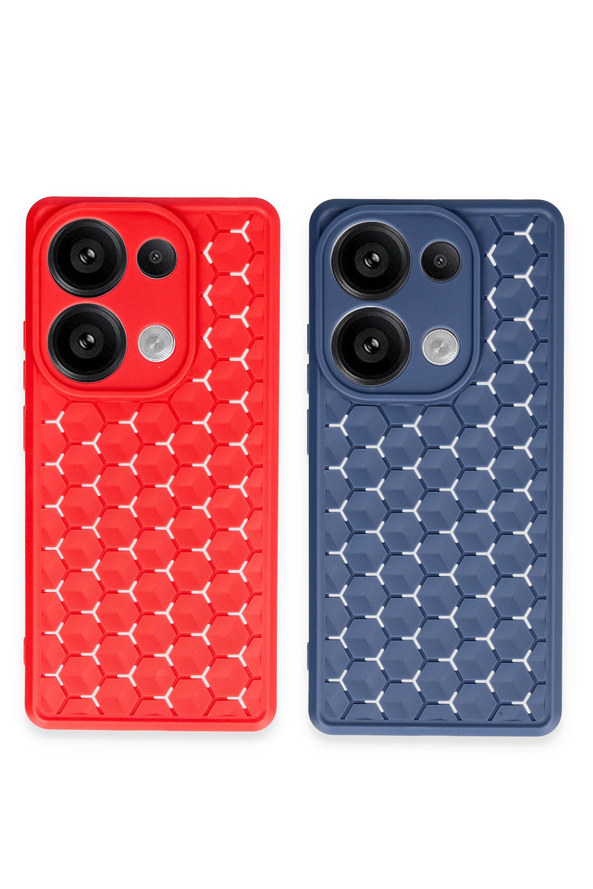 Newface Xiaomi Redmi Note 13 Pro 4G Kılıf Joy Lens Standlı Kapak - Koyu Yeşil