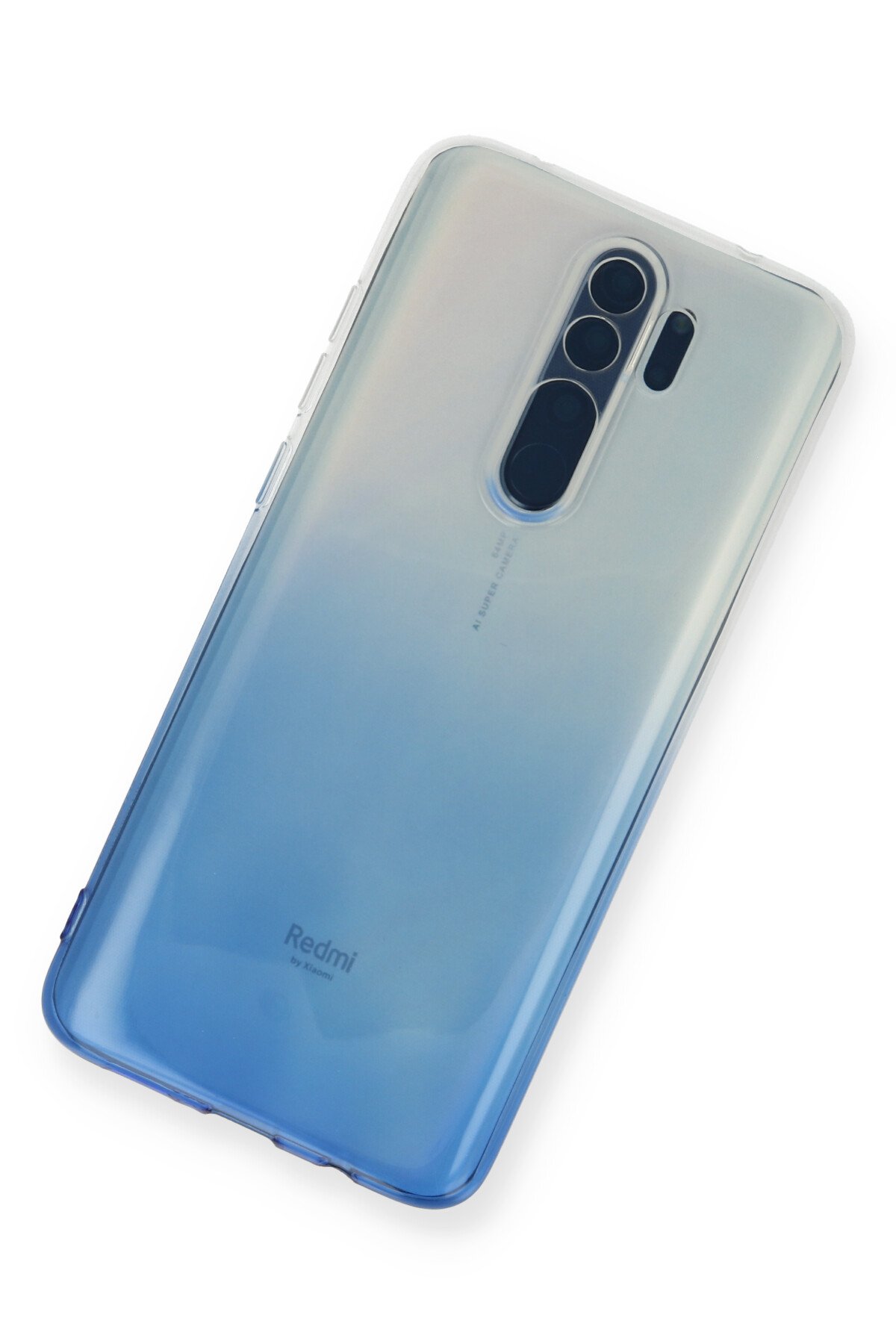 Newface Xiaomi Redmi Note 8 Pro Kılıf Zuma Kartvizitli Yüzüklü Silikon - Siyah