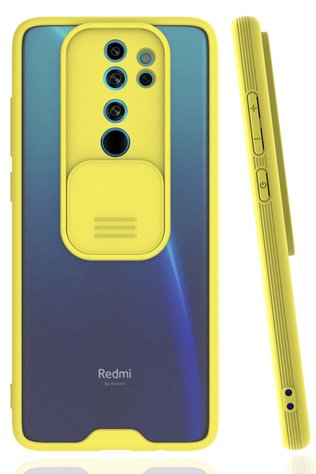 Newface Xiaomi Redmi Note 8 Pro Kılıf Nano içi Kadife Silikon - Mor