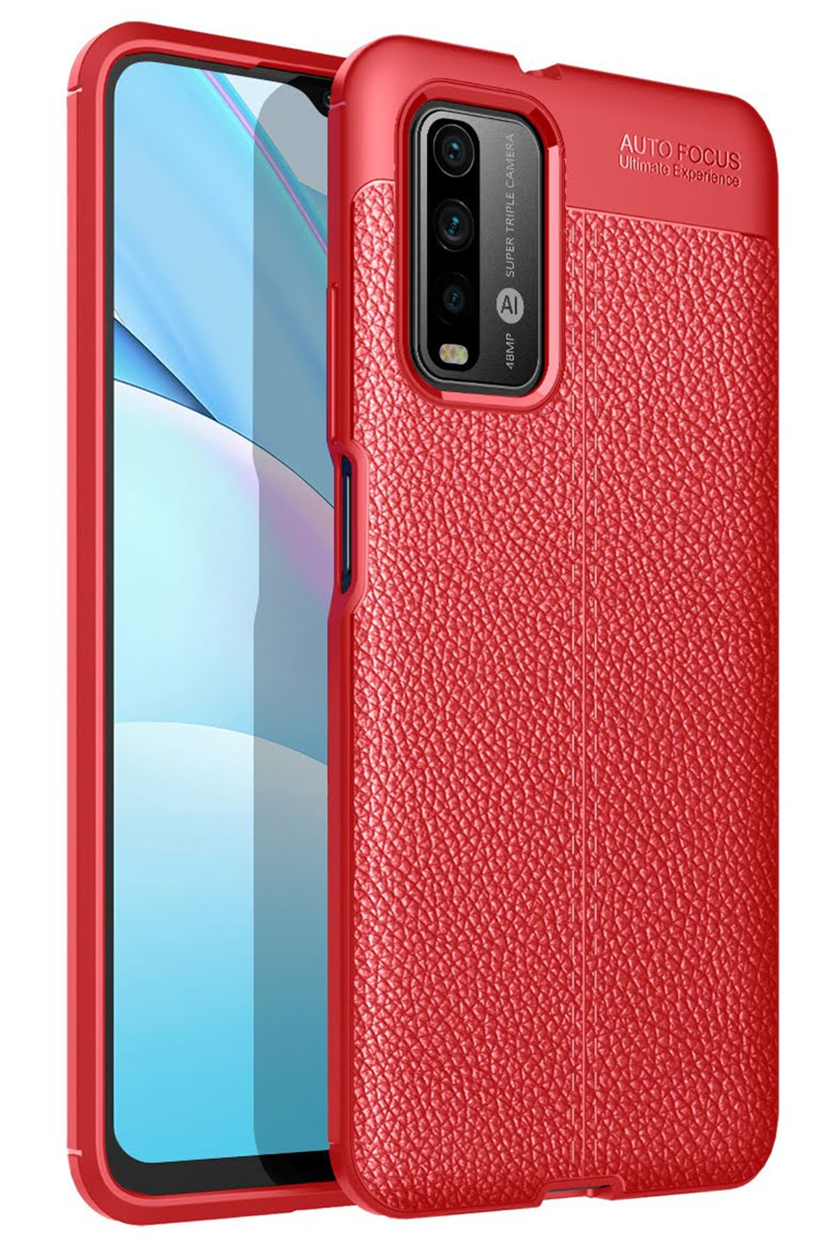 Newface Xiaomi Redmi Note 9 4G Kılıf Range Yüzüklü Silikon - Siyah