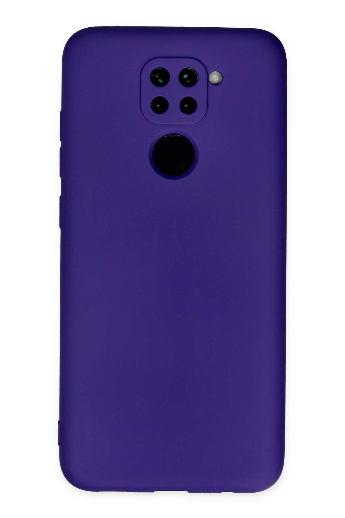 Newface Xiaomi Redmi Note 9 Kılıf Volet Silikon - Mavi
