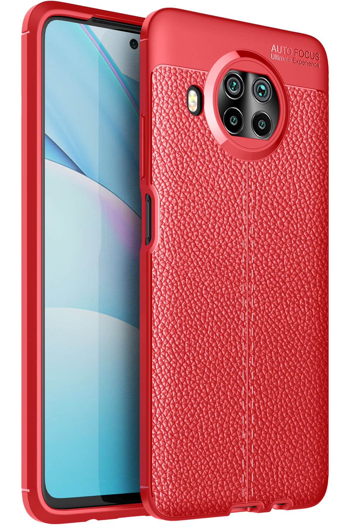 Newface Xiaomi Redmi Note 9 Pro 5G Kılıf Zegna Yüzüklü Silikon Kapak - Rose