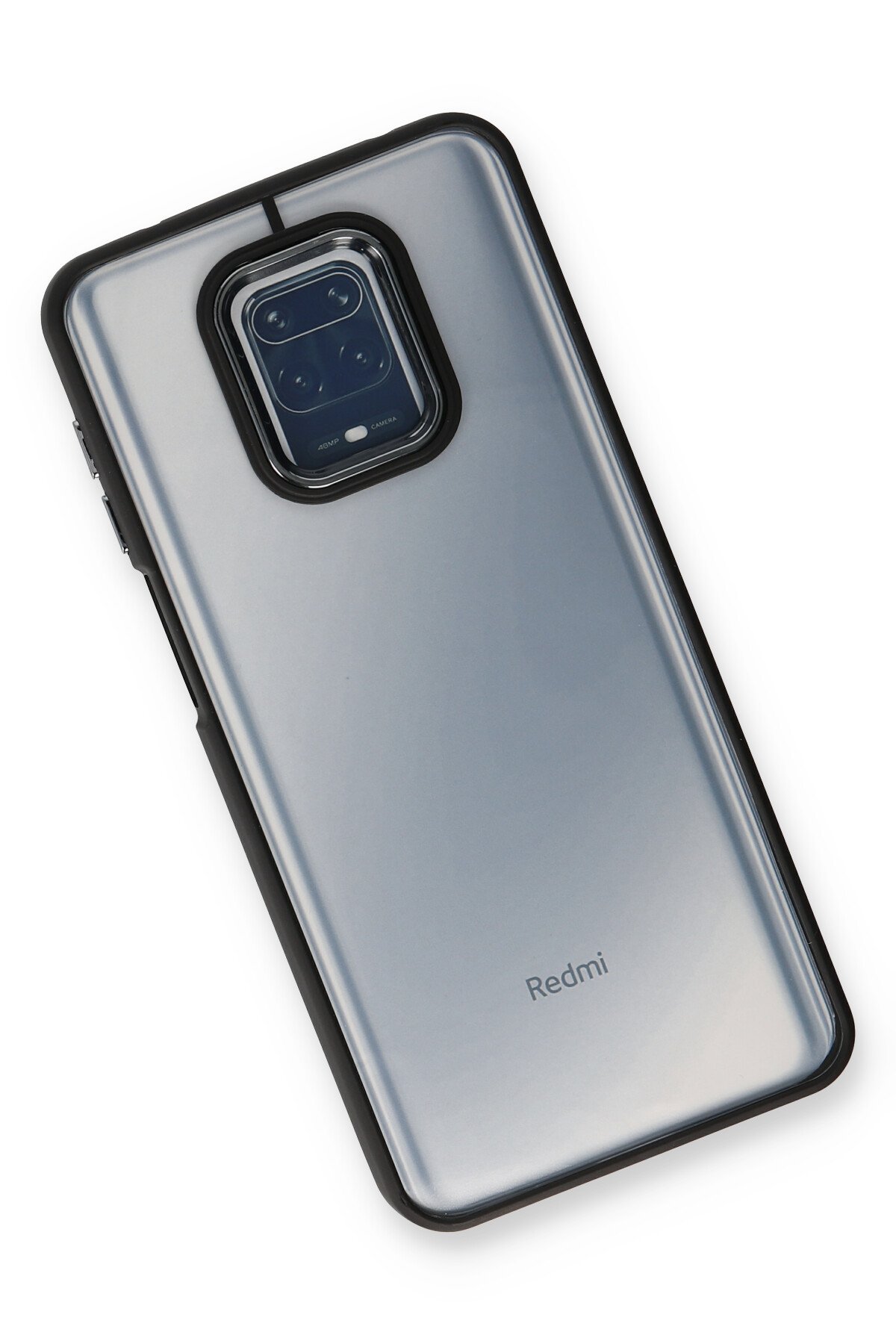 Newface Xiaomi Redmi Note 9 Pro Kılıf Nano içi Kadife Silikon - Mavi