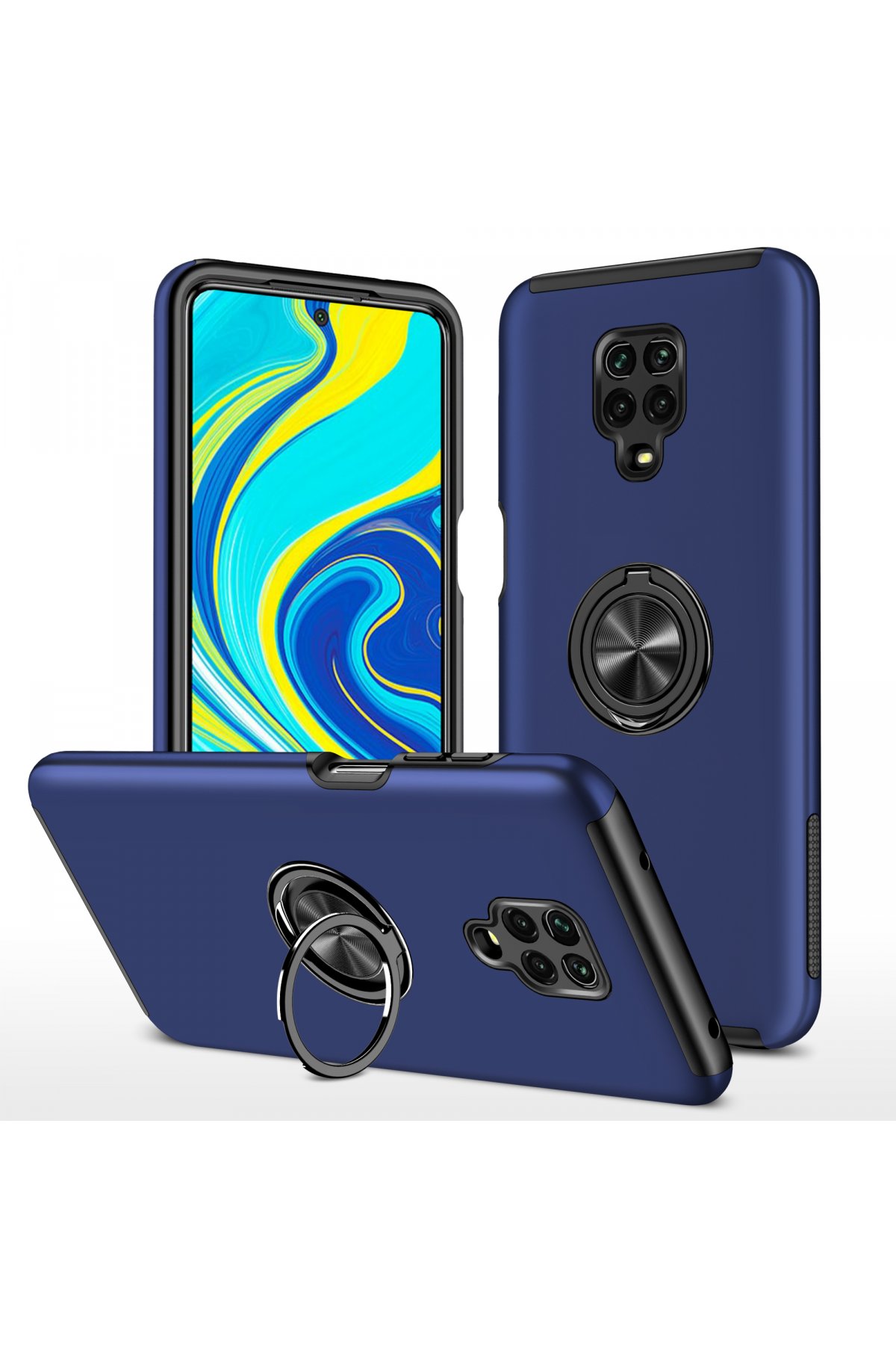 Newface Xiaomi Redmi Note 9 Pro Kılıf Mirror Desenli Kapak - Mirror - 9