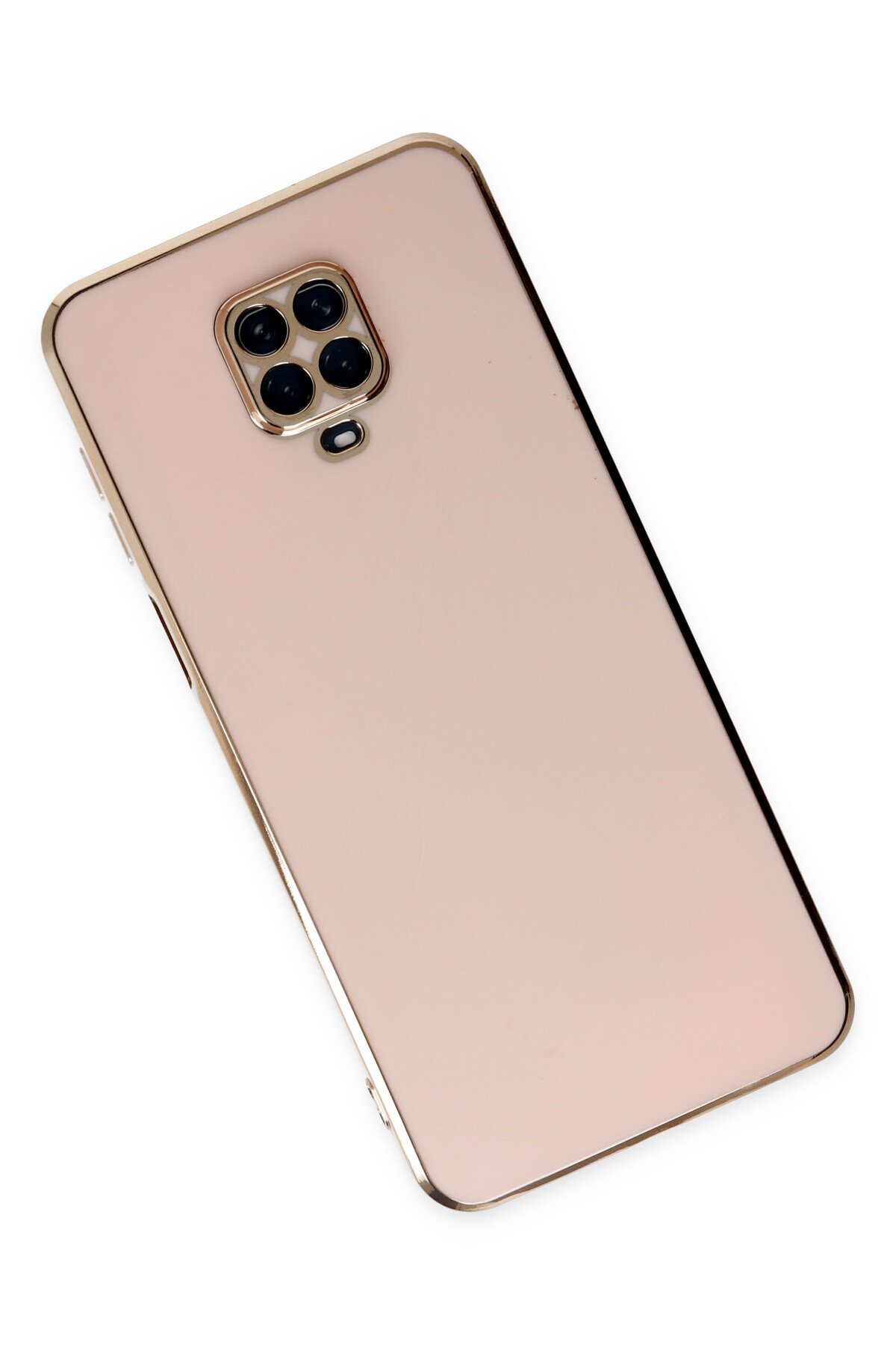 Newface Xiaomi Redmi Note 9 Pro Kılıf Platin Silikon - Sarı