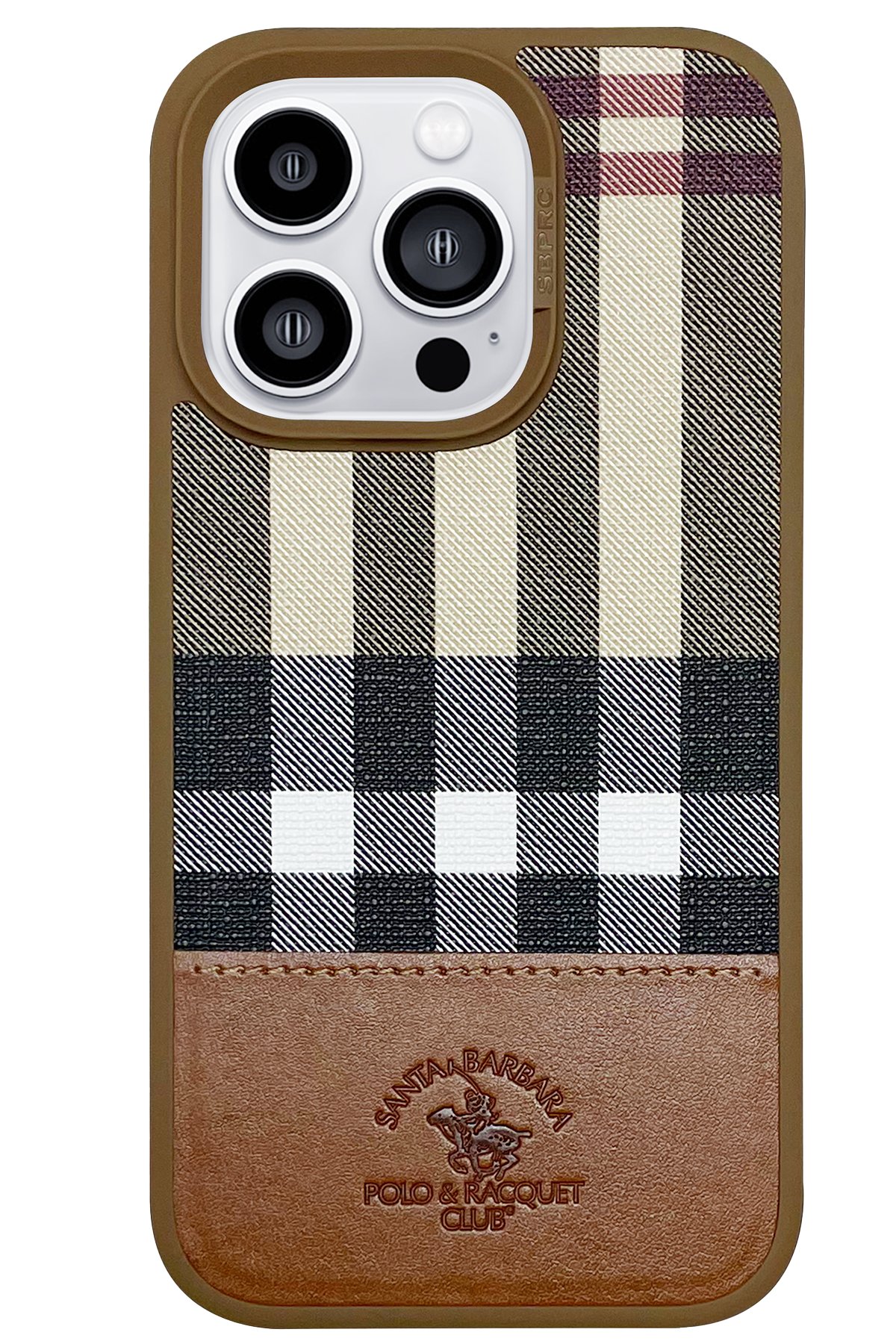 Santa Barbara Polo Racquet Club iPhone 14 Pro Max Timothy Cüzdanlı Standlı Kapak - Siyah