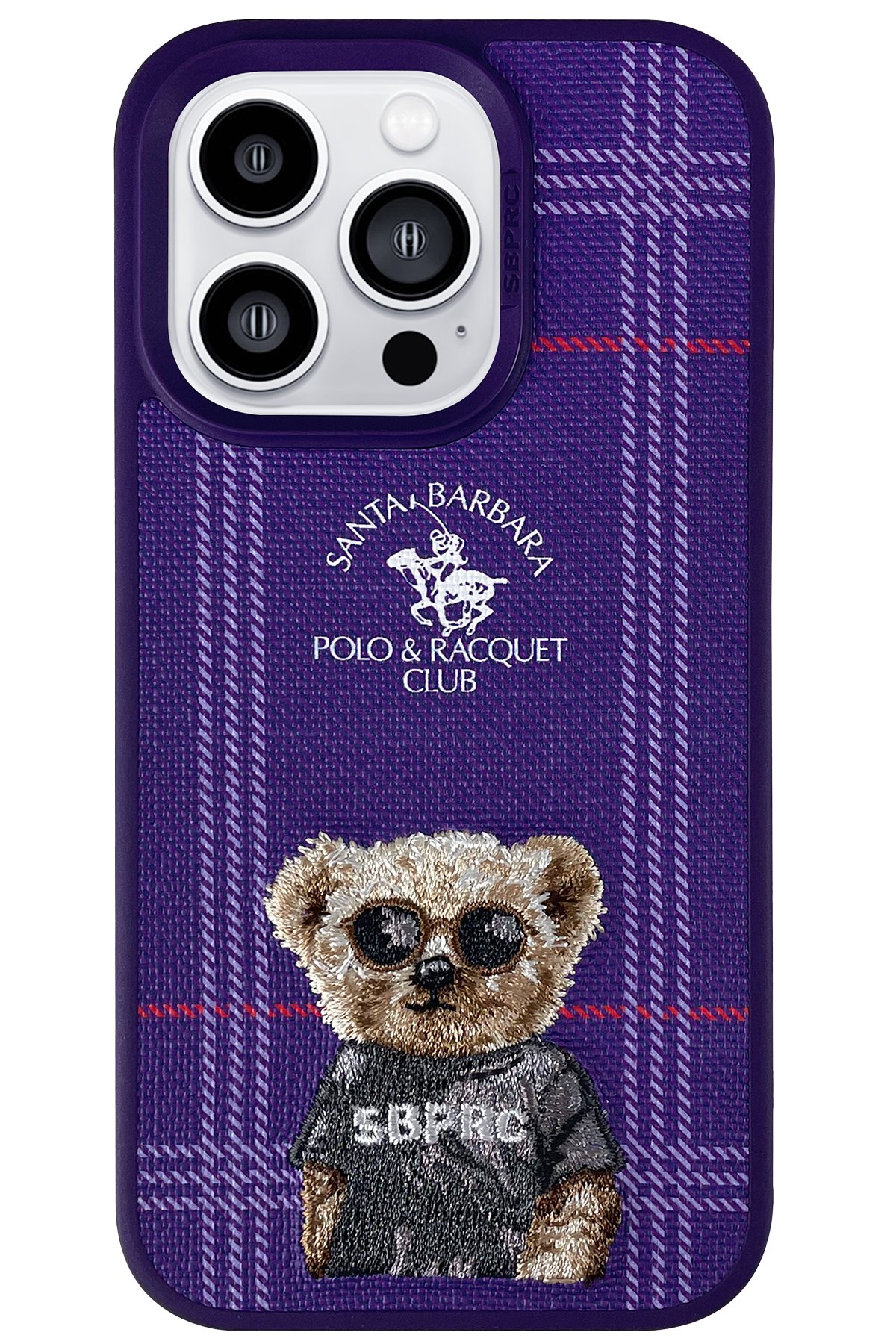 Santa Barbara Polo Racquet Club iPhone 14 Pro Max Cyril Magsafe Kapak - Mor