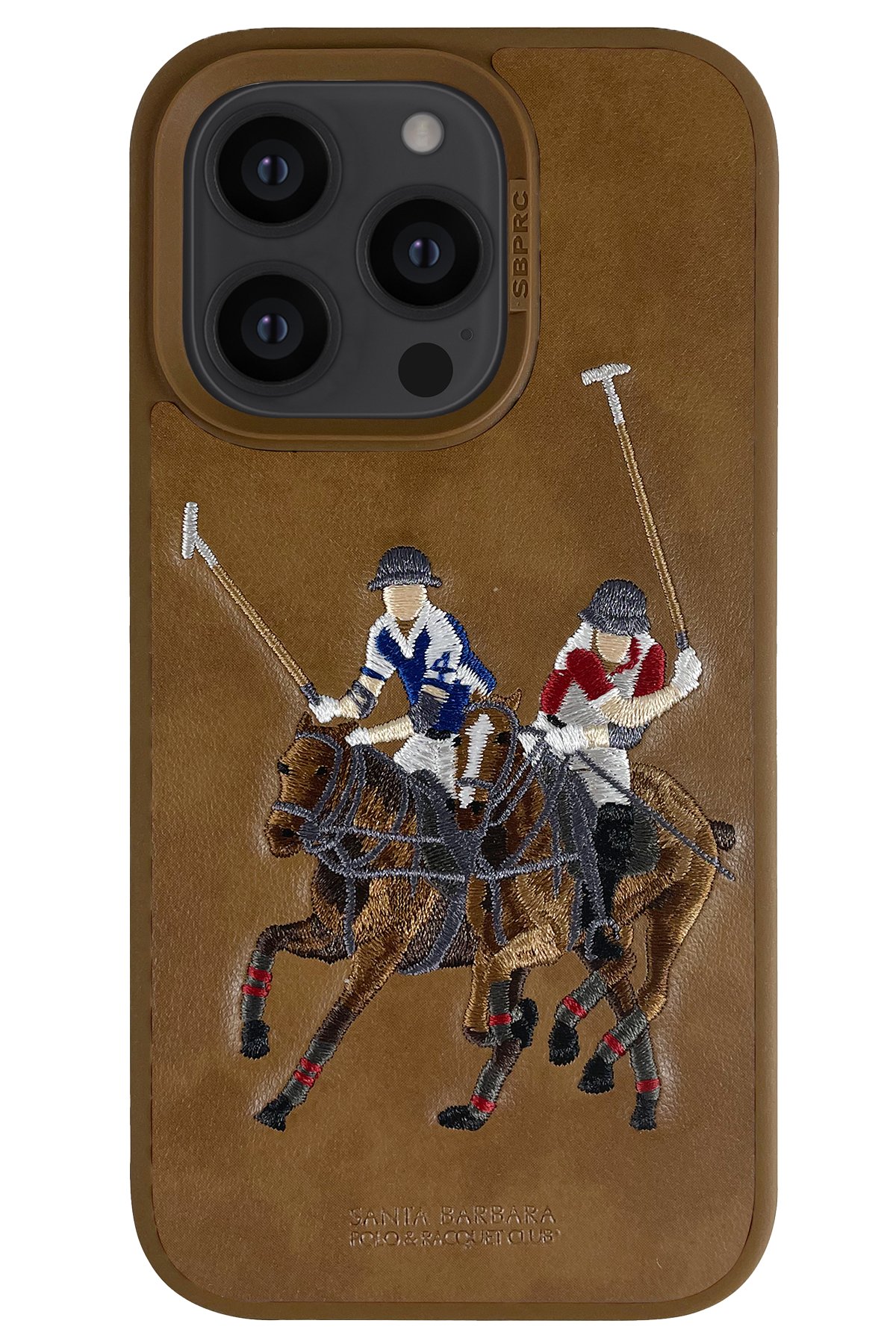 Santa Barbara Polo Racquet Club iPhone 14 Pro Max Clyde Stand Kapak - Mor