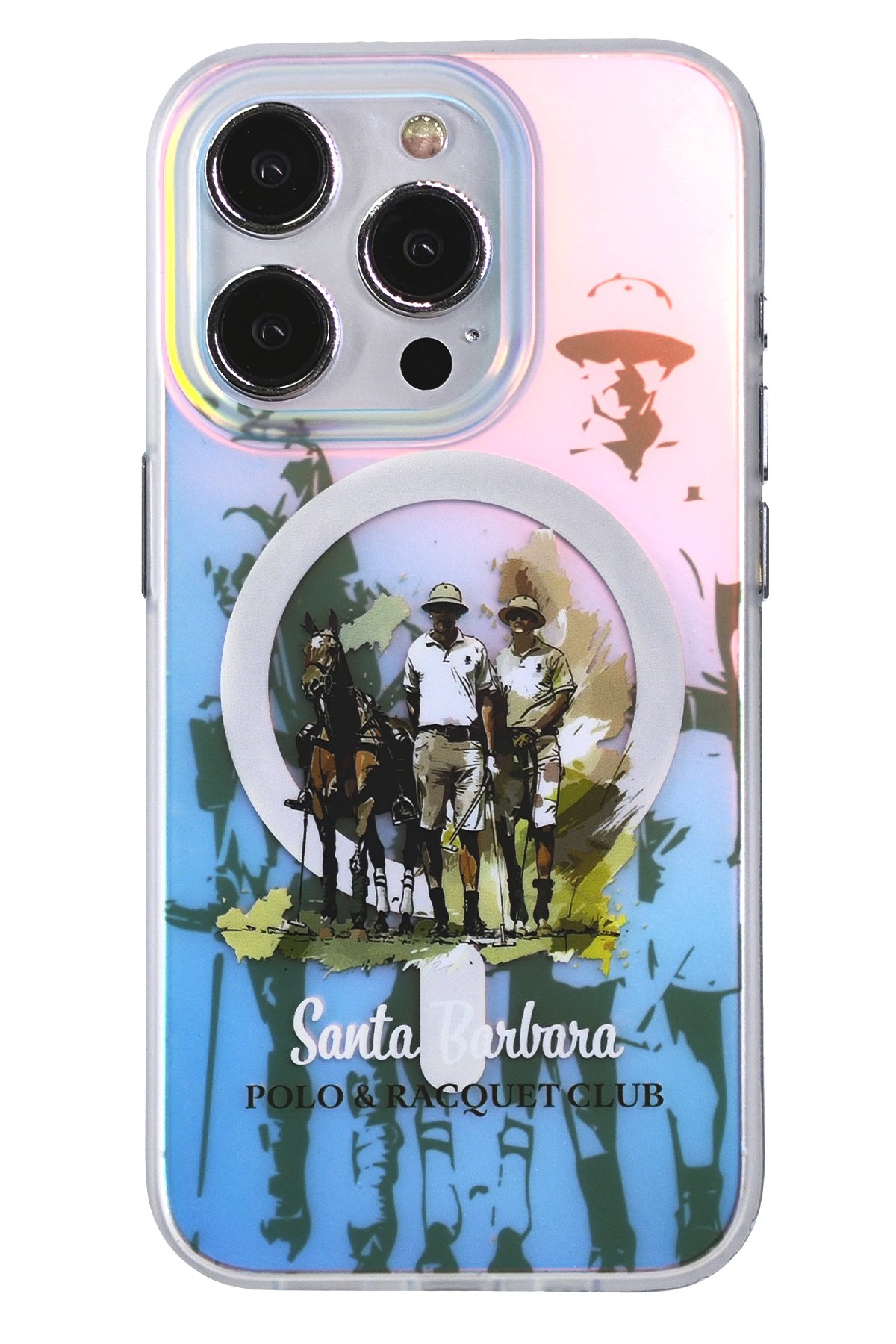 Santa Barbara Polo Racquet Club iPhone 15 Pro Isidore Kapak - Lacivert