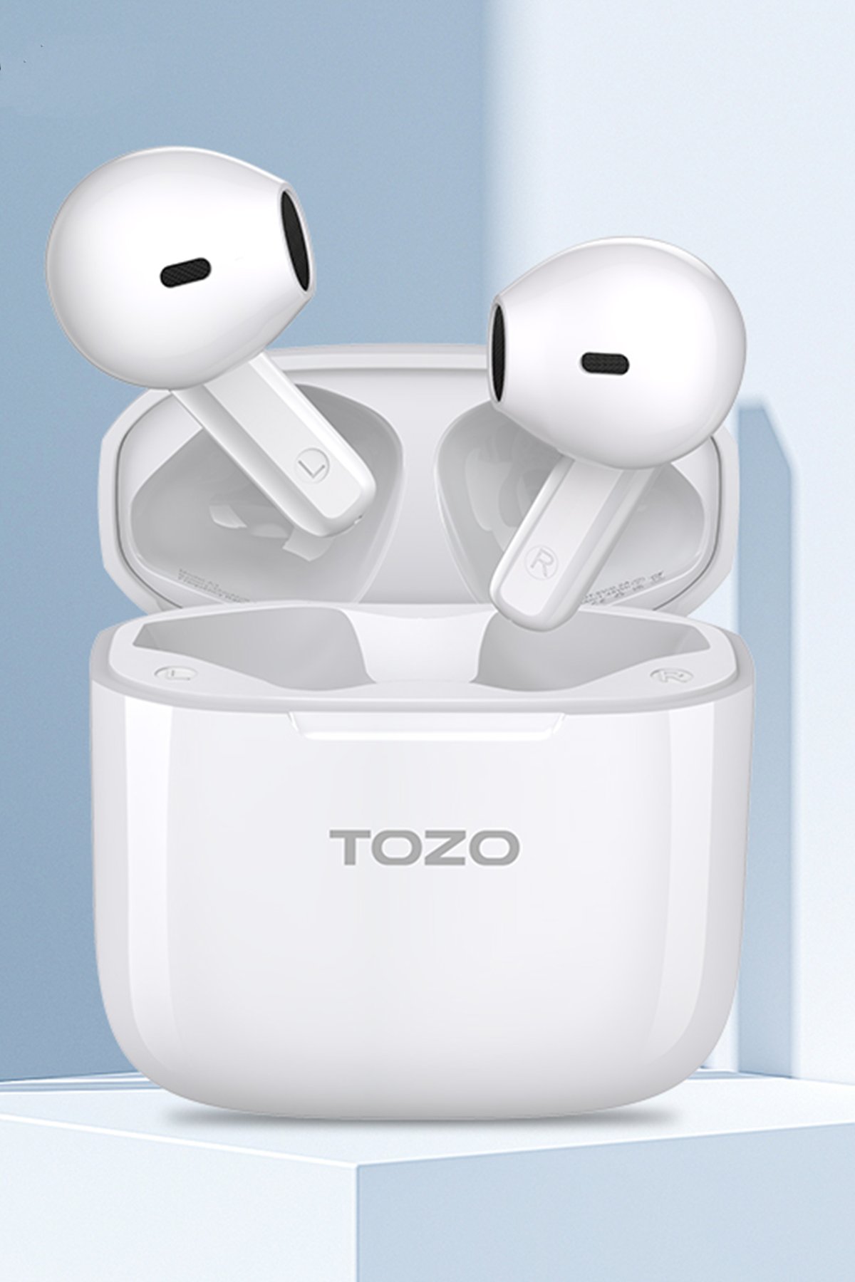 Tozo Anybuds Pro Aktif Gürültü Engelleyici Özellikli Bluetooth 5.3 Kablosuz TWS Airpods Kulaklık - Siyah