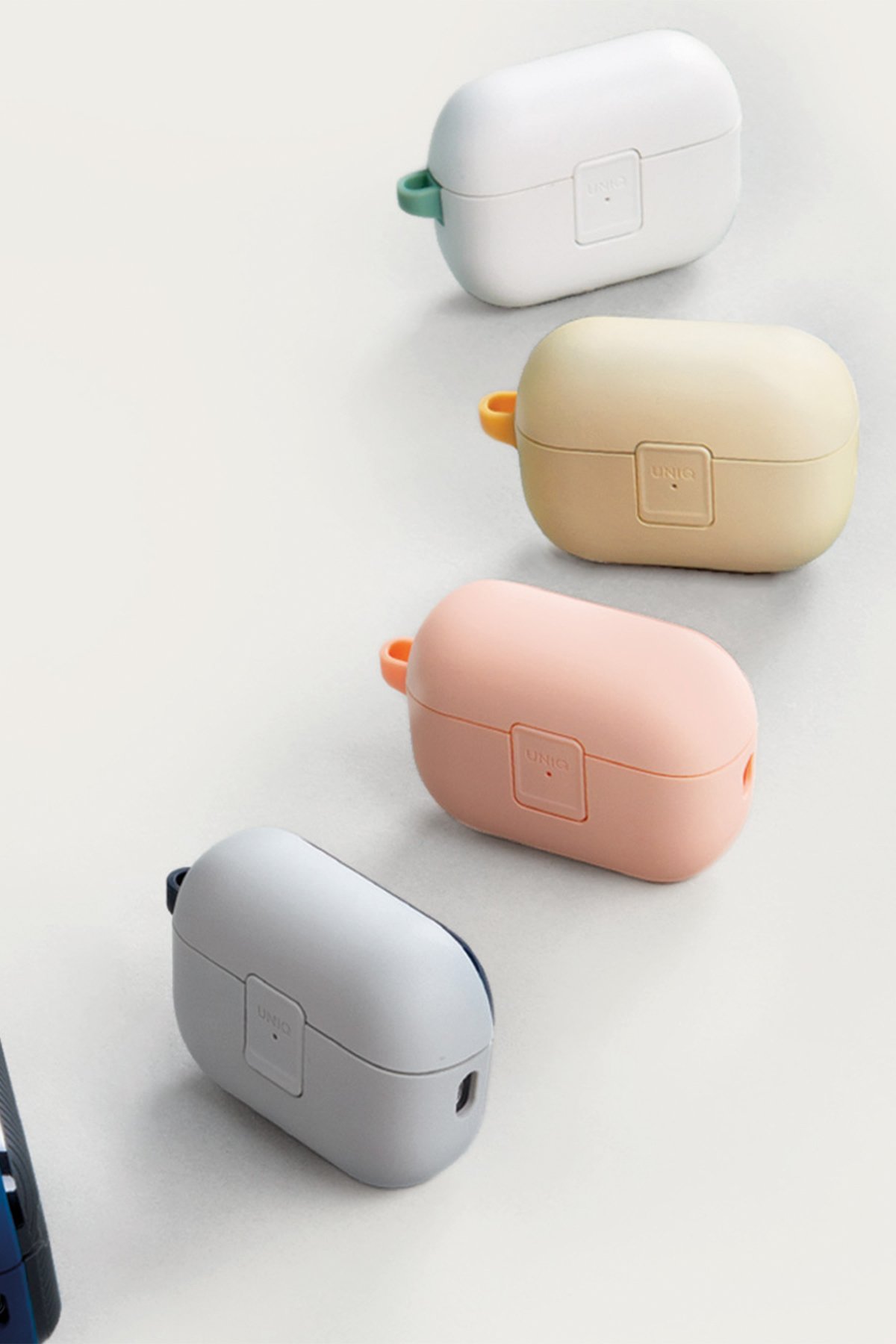 Uniq Airpods Pro 2 (2.nesil) Nexo Silikon Kılıf - Lacivert