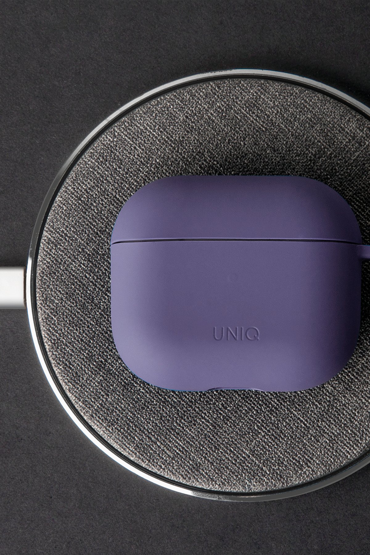 Uniq Airpods 3 (3.nesil) Glase Silikon Kılıf - Şeffaf