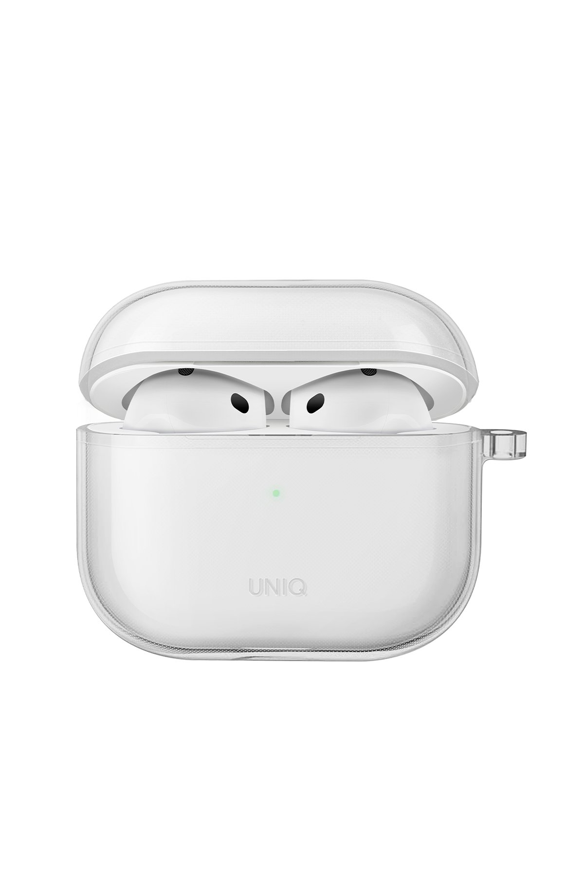 Uniq Airpods 4 (4.nesil) Lino Silikon Kılıf - Yeşil