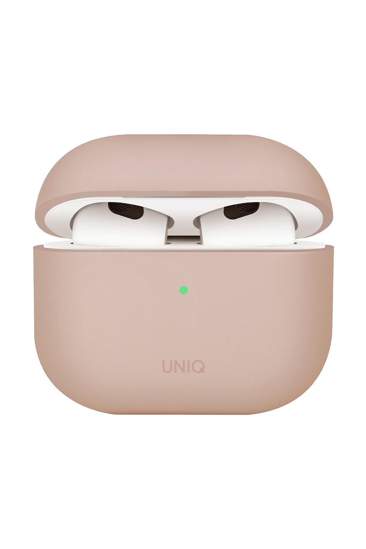 Uniq Airpods 4 (4.nesil) Glase Silikon Kılıf - Şeffaf