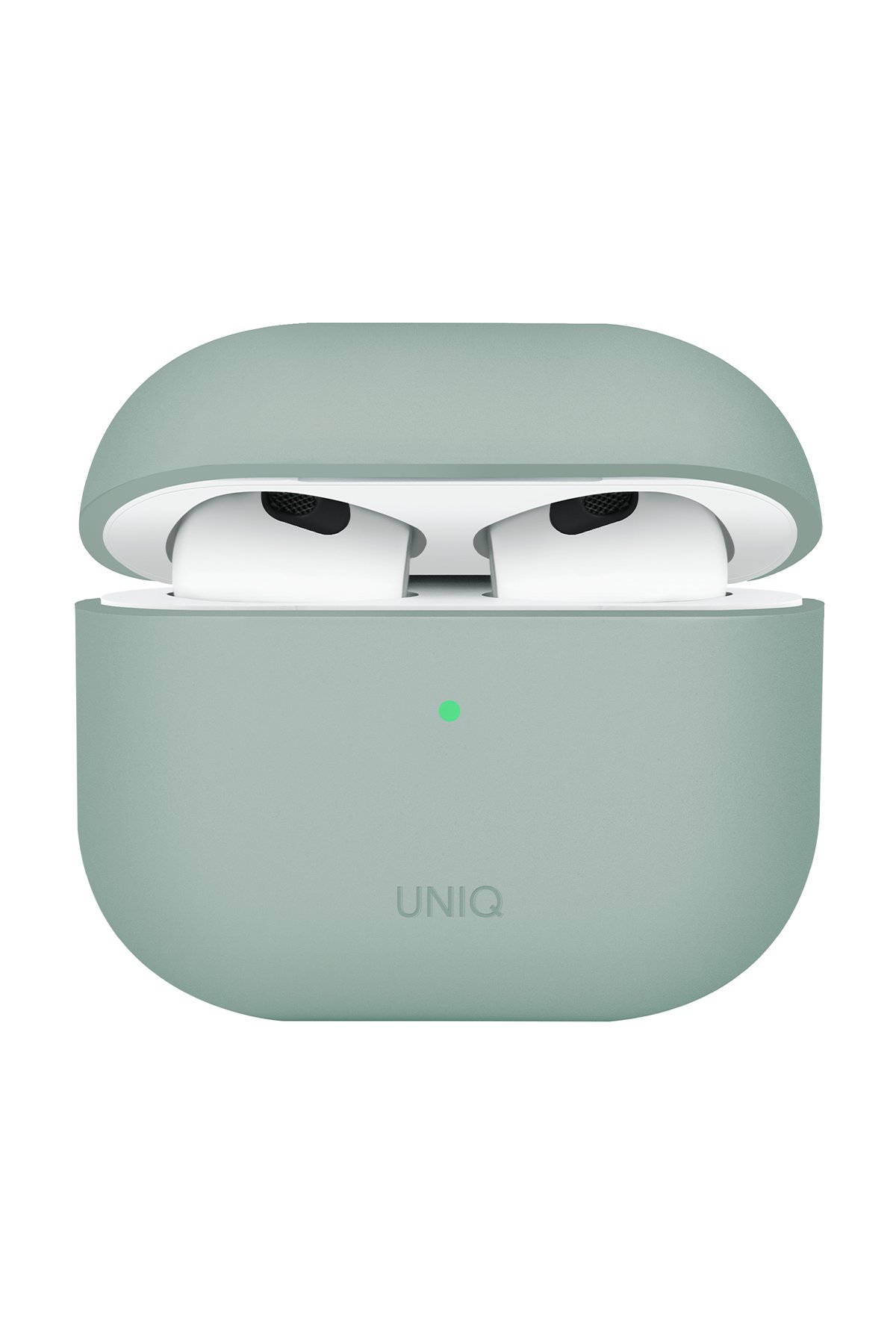 Uniq Airpods 4 (4.nesil) Nexo Silikon Kılıf - Siyah