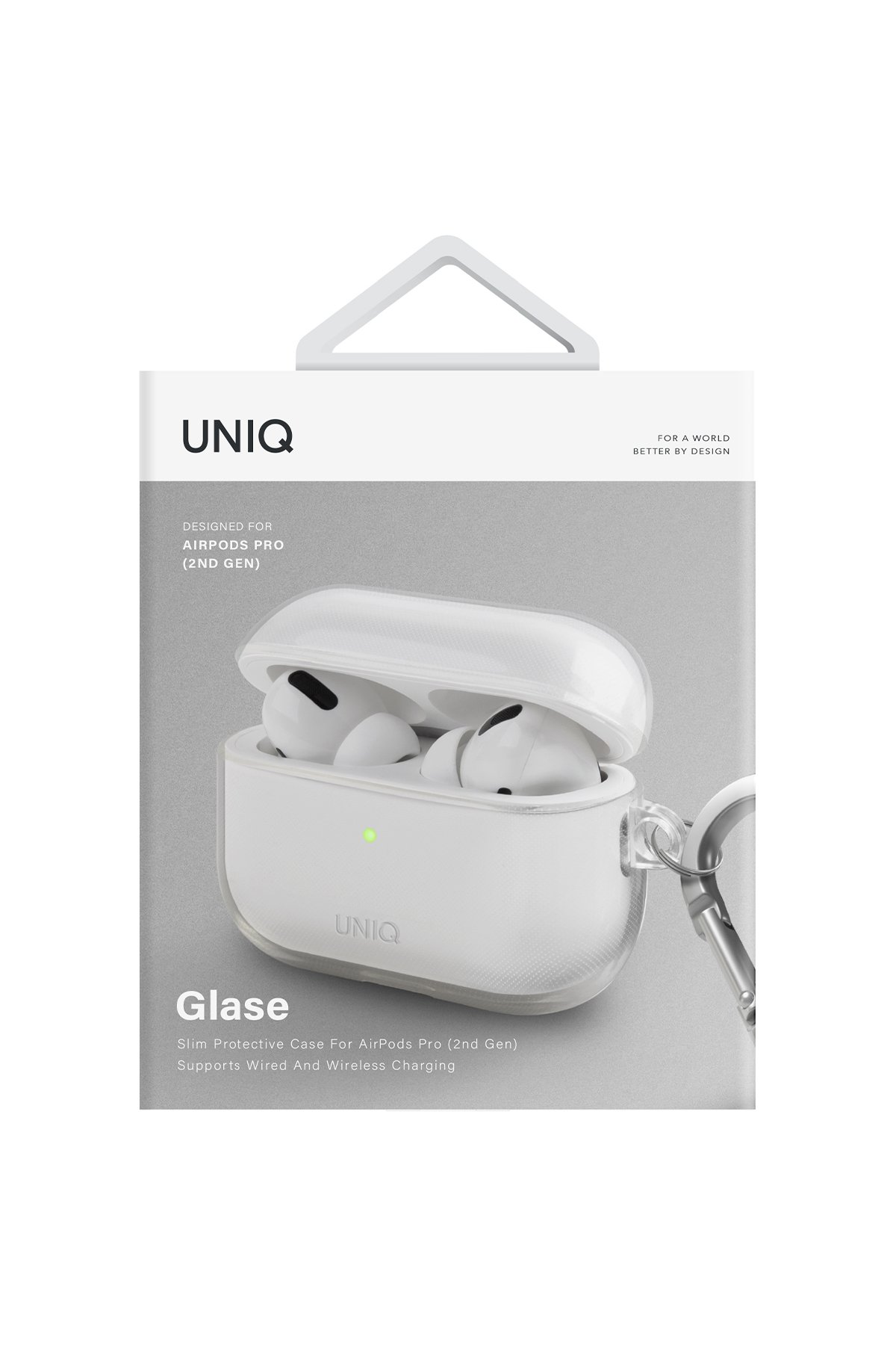 Uniq Airpods Pro 2 (2.nesil) Terra Genuine Deri Kılıf - Kahverengi