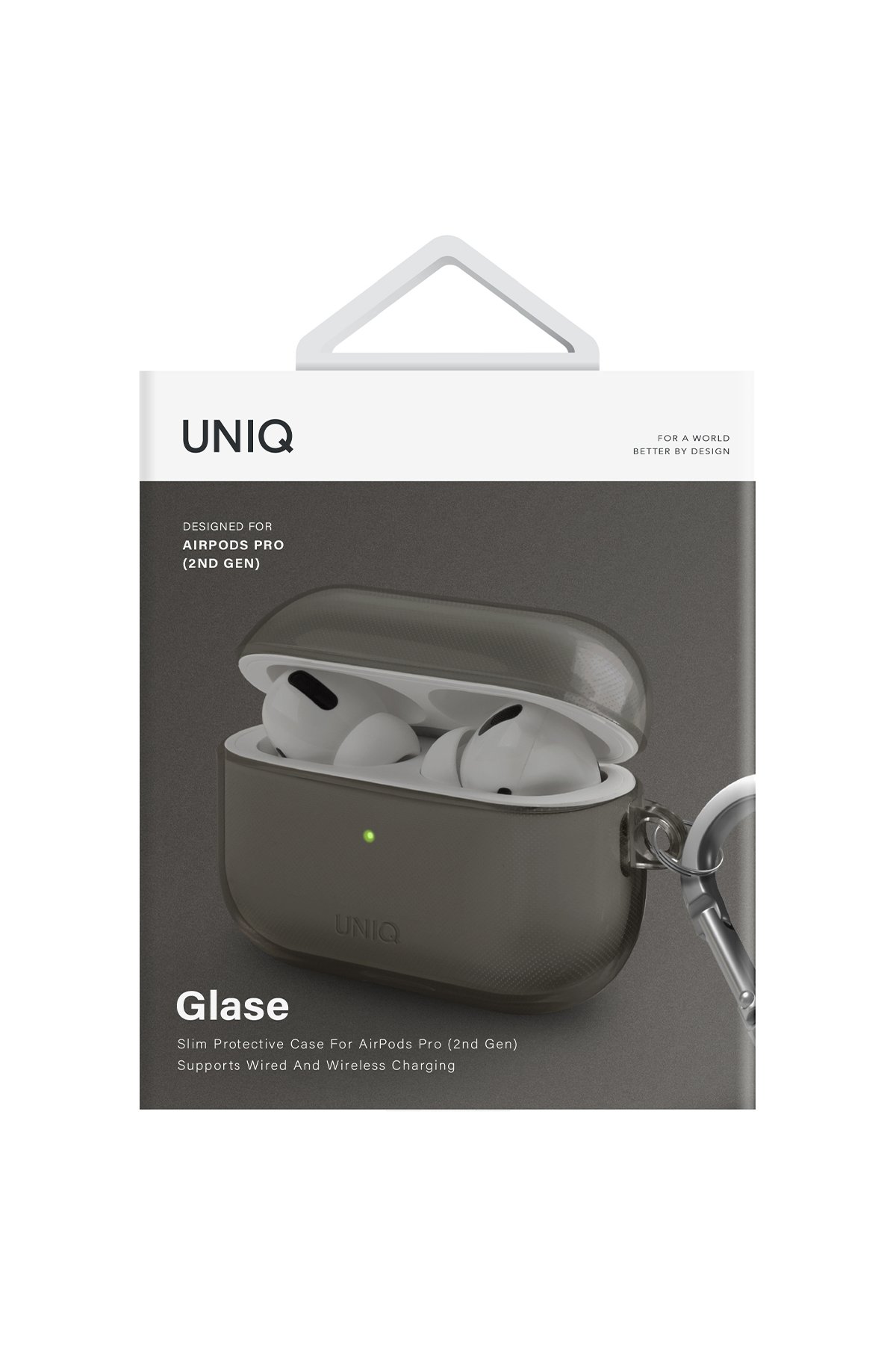 Uniq Airpods Pro 2 (2.nesil) Vencer Silikon Kılıf - Koyu Yeşil