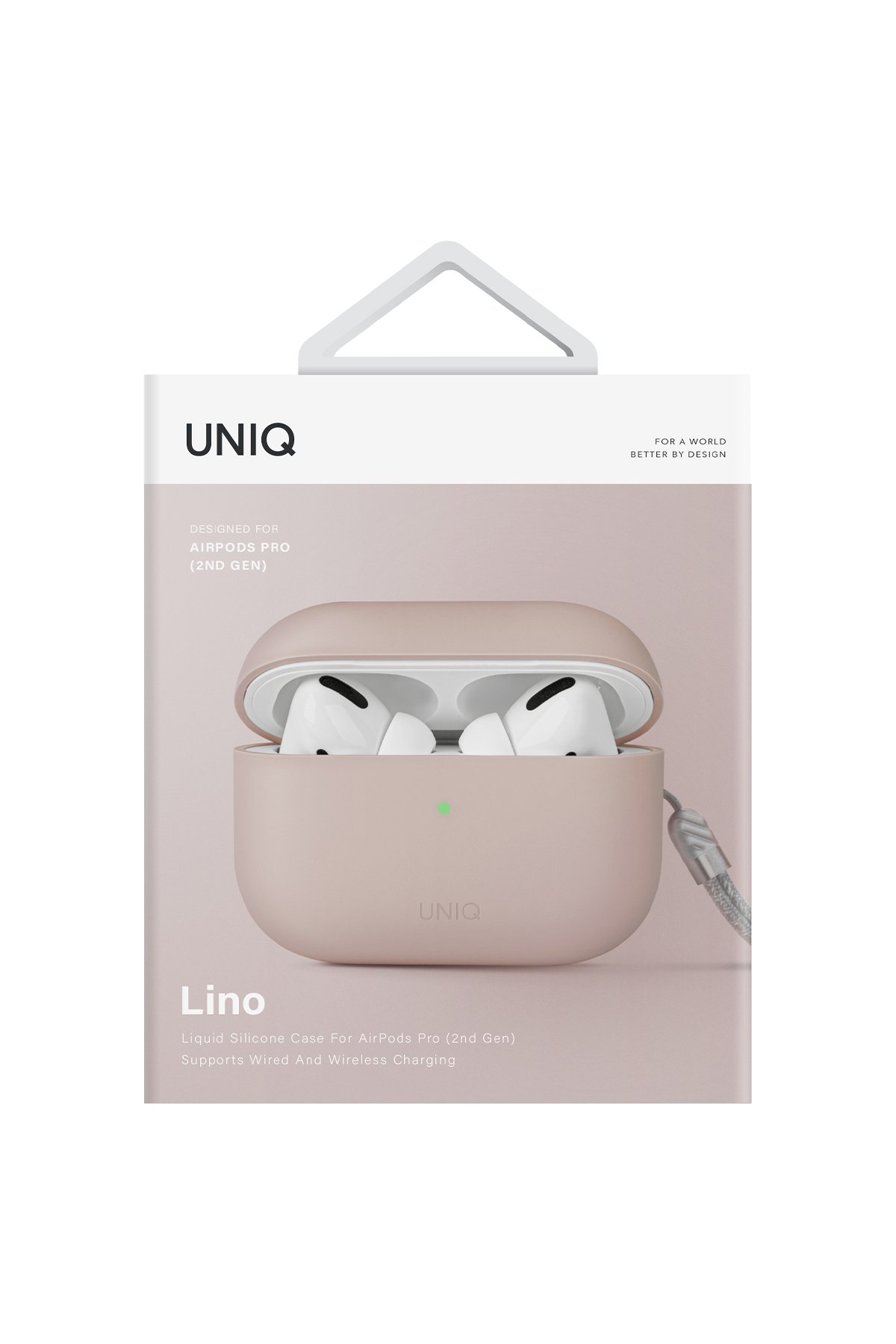 Uniq Airpods Pro 2 (2.nesil) Terra Genuine Deri Kılıf - Yeşil