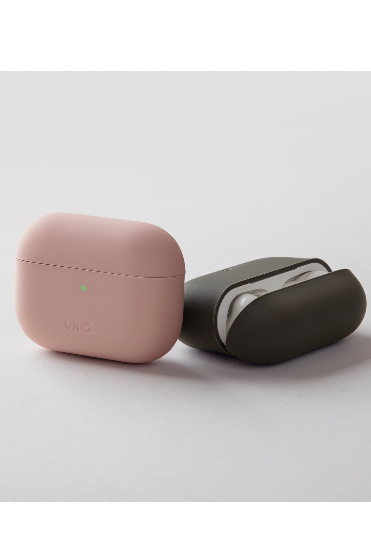 Uniq Airpods Pro 2 (2.nesil) Terra Genuine Deri Kılıf - Yeşil