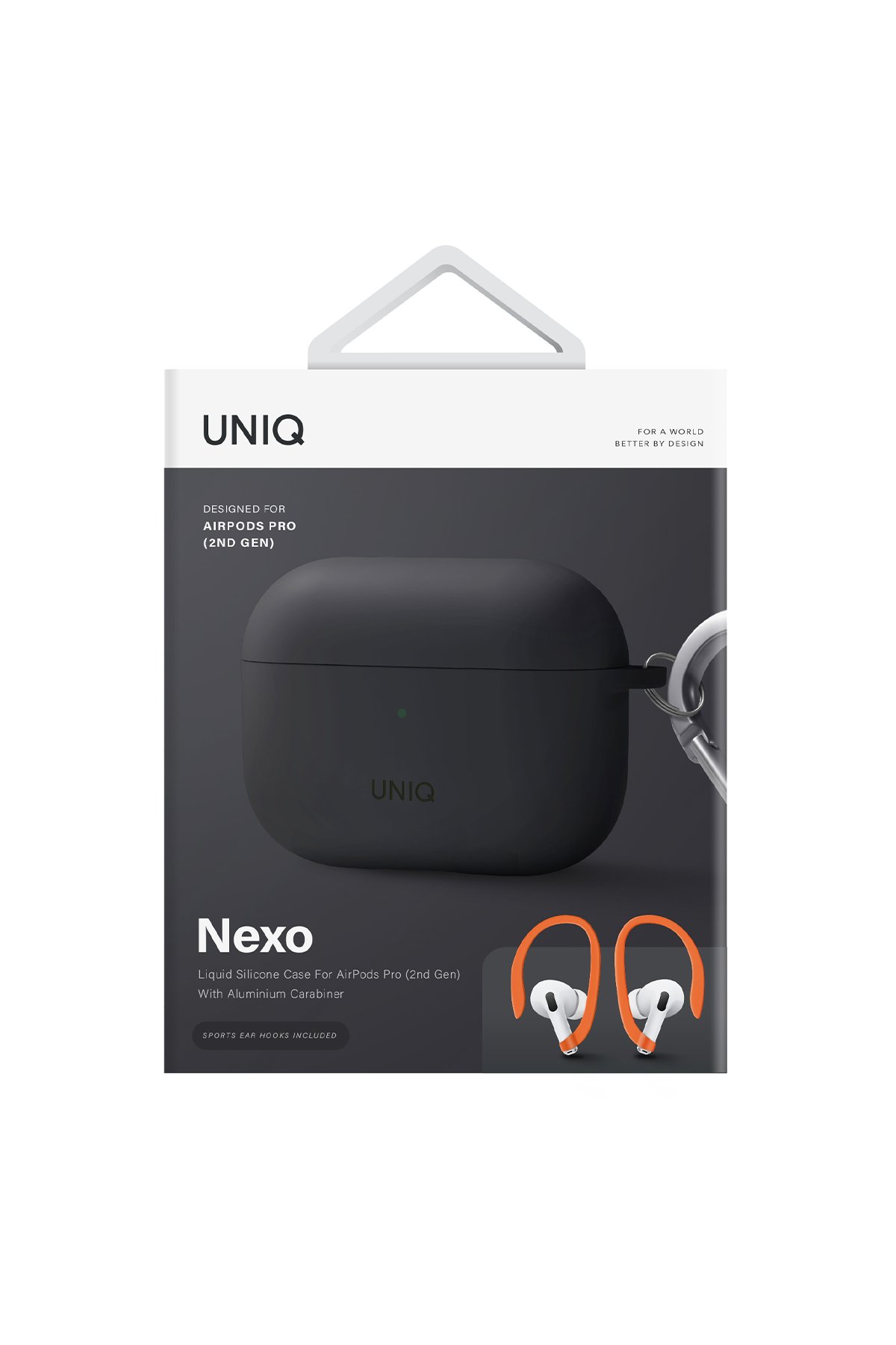 Uniq Airpods Pro 2 (2.nesil) Lyden DS Deri Kılıf - Sarı