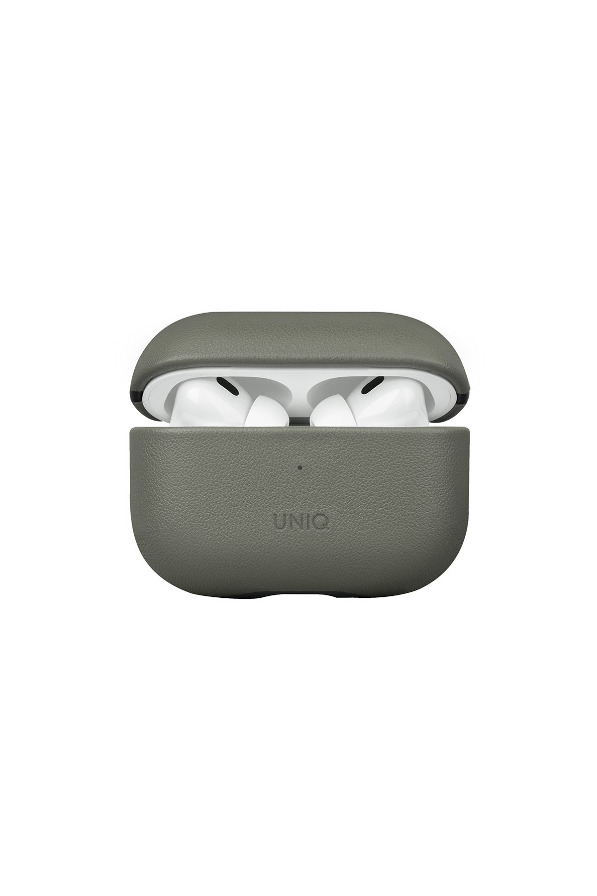 Uniq Airpods Pro 2 (2.nesil) Lyden DS Deri Kılıf - Bej