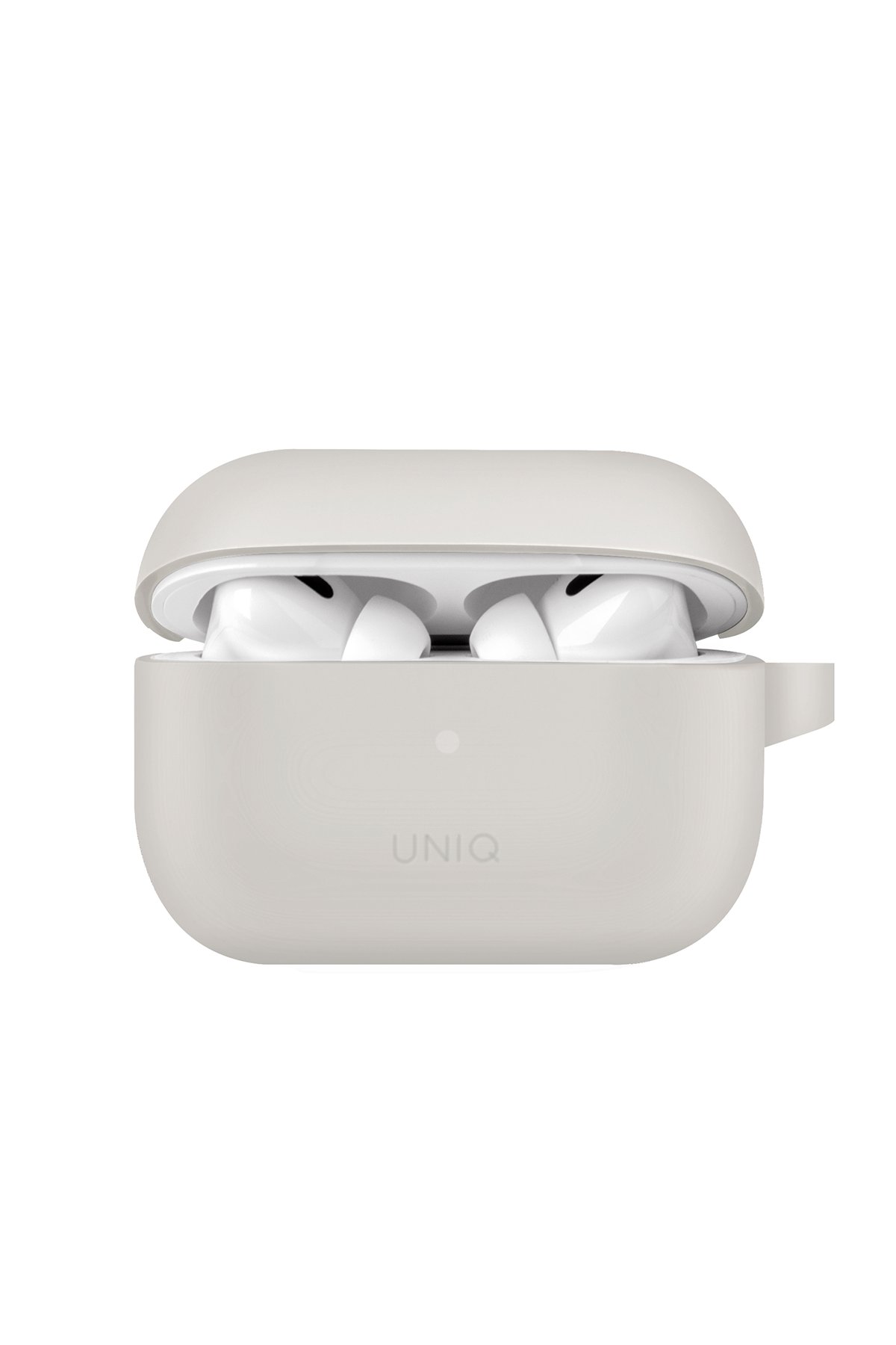 Uniq Airpods Pro 2 (2.nesil) Clyde Kilitli Kılıf - Gri