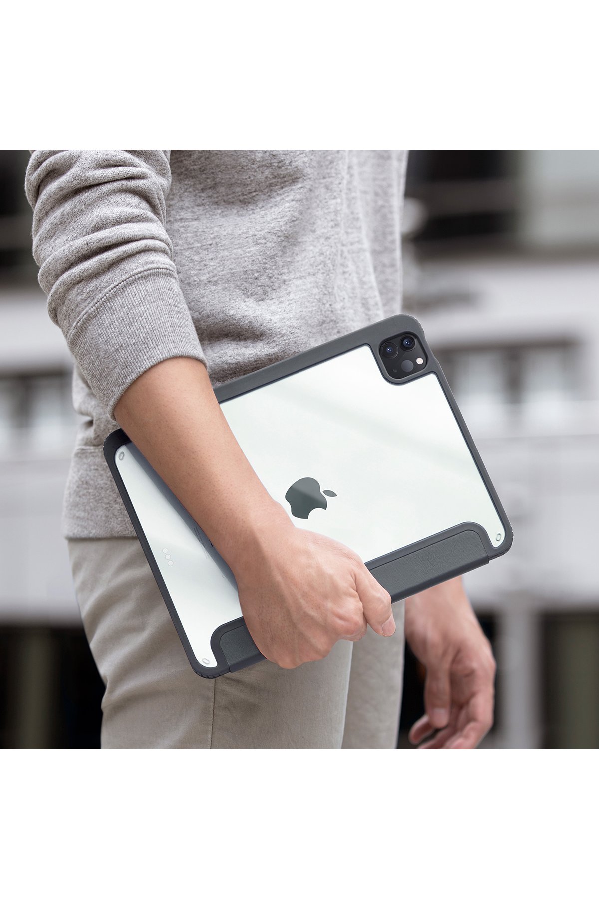 Uniq iPad Air 13 (2024) Moven Standlı Tablet Kapak - Pembe