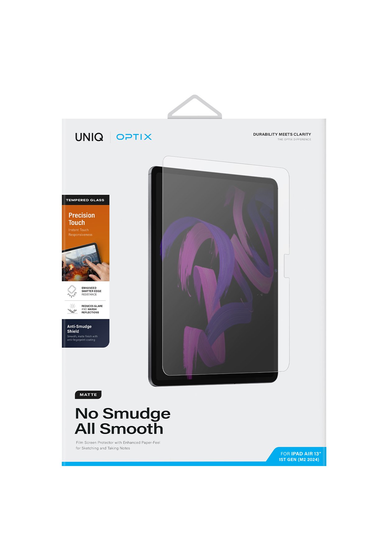 Uniq iPad Air 13 (2024) Ryze Standlı Katlanabilir Tablet Kapak - Gri