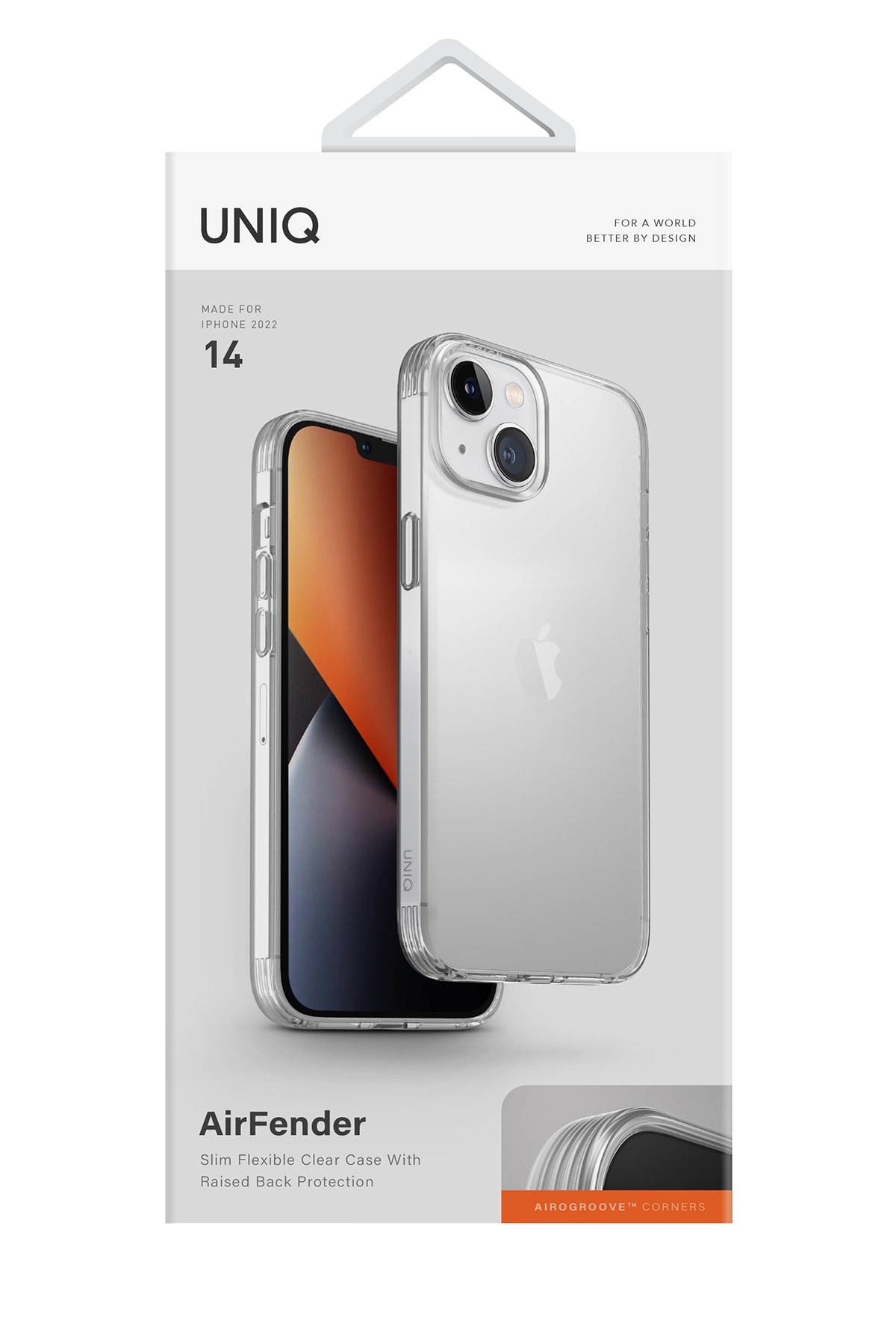 Uniq iPhone 14 Optix Vision Care Cam Ekran Koruyucu - Siyah