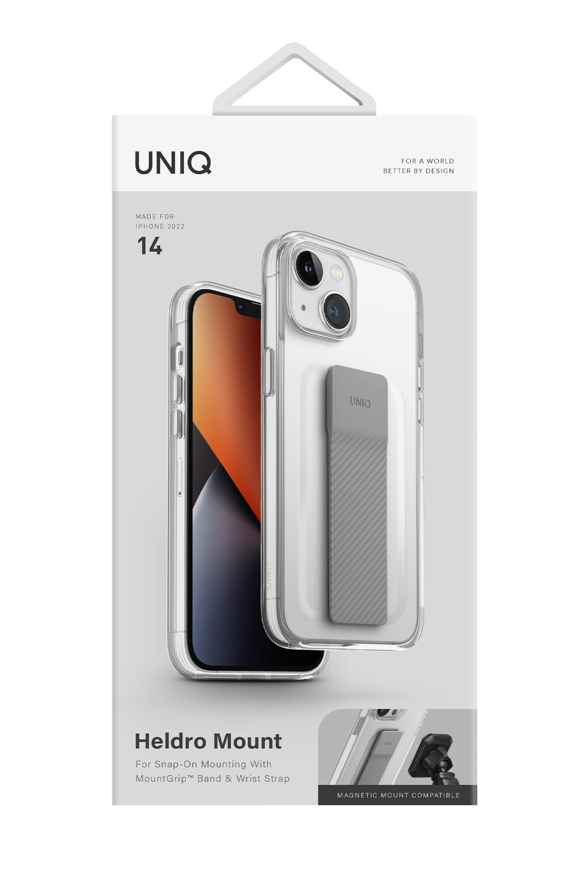 Uniq iPhone 14 Optix Mat Ekran Koruyucu - Siyah